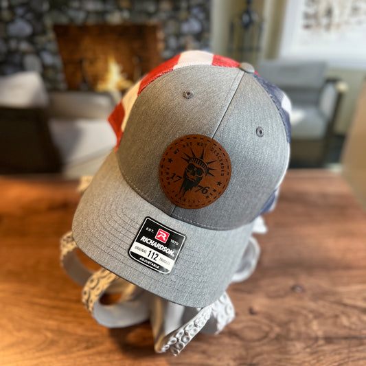 We Are Not Descended From Fearful Men Richardson 112 Trucker Hat