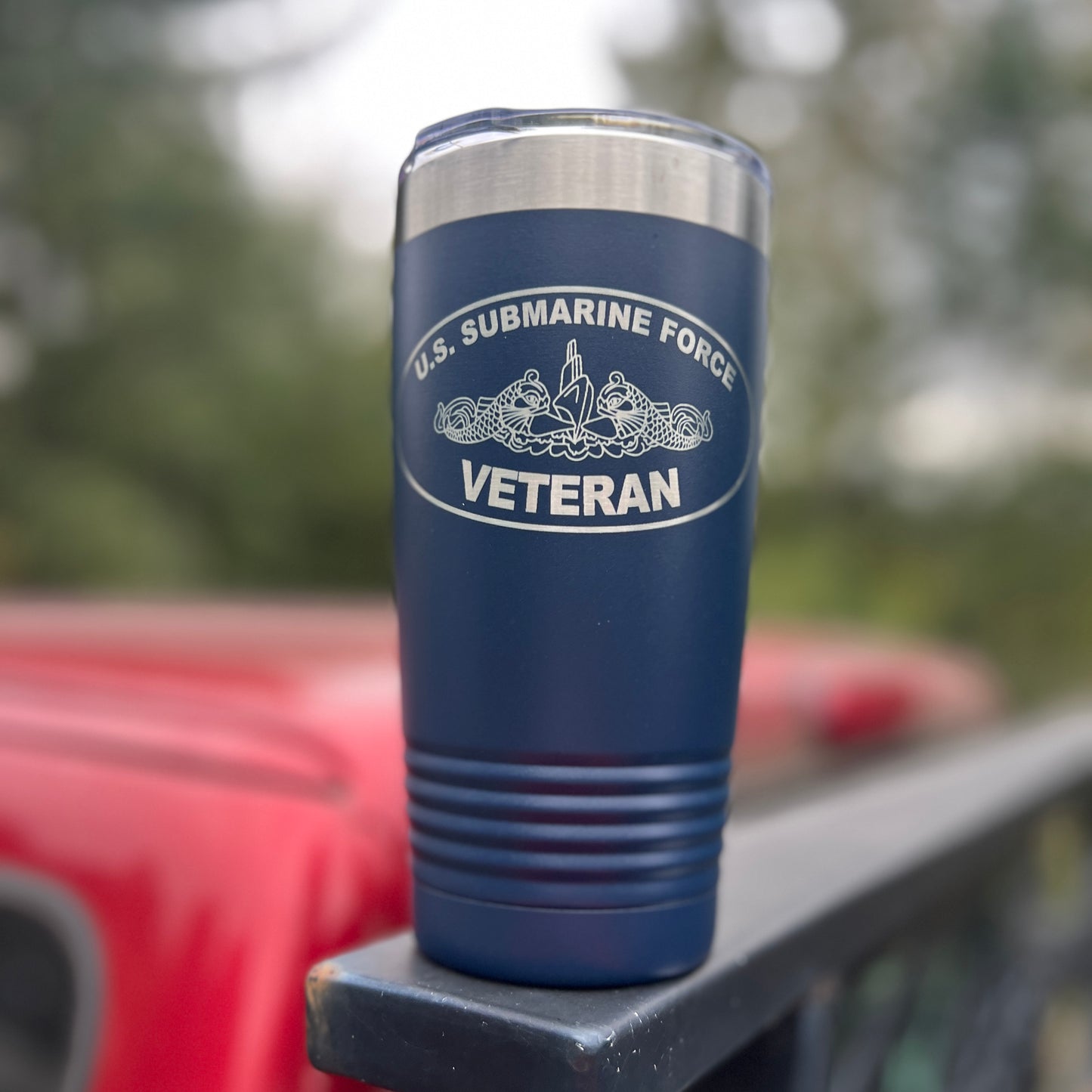 U.S. Submarine Force Veteran Travel Coffee Tumbler