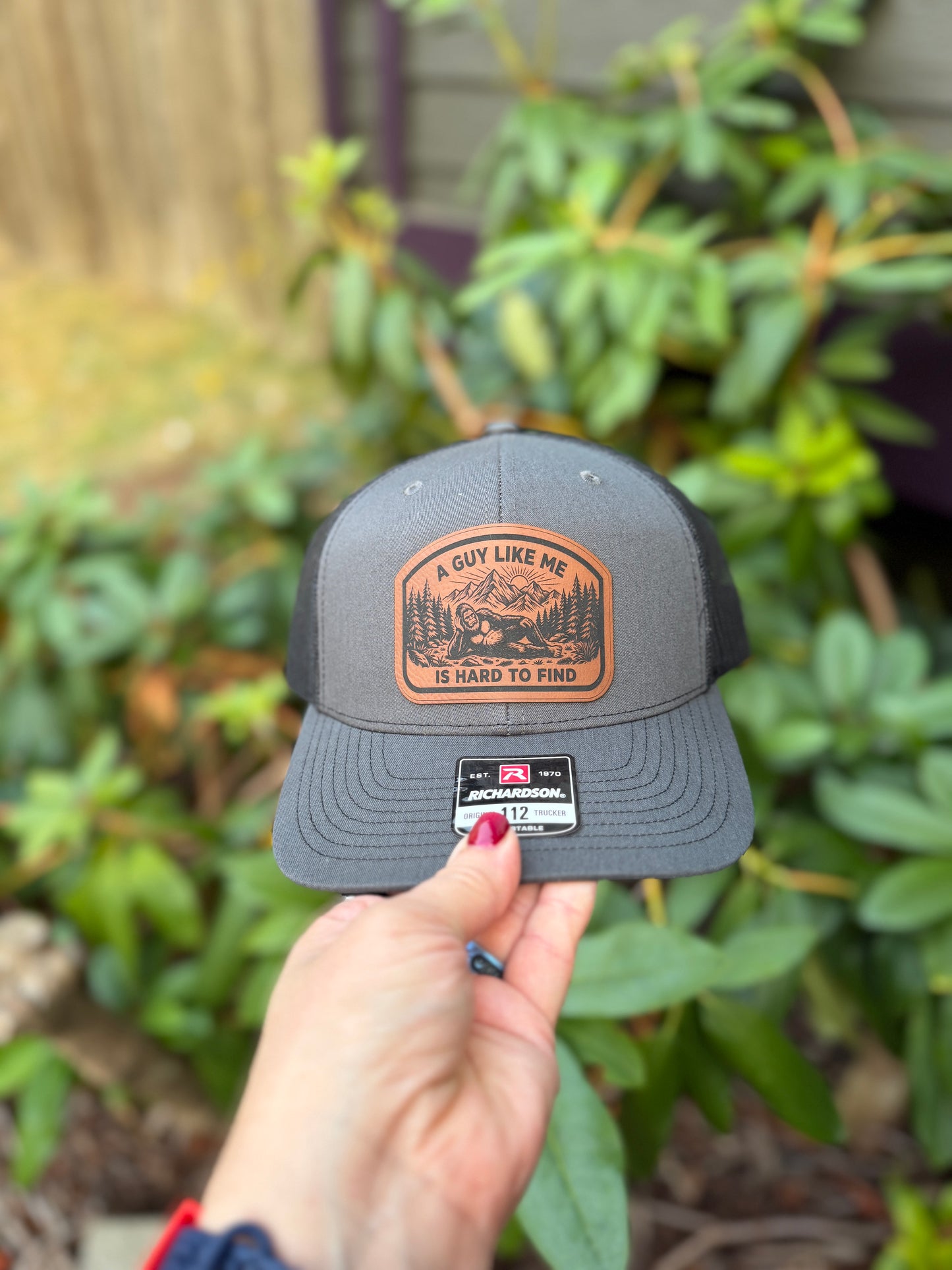 A Guy Like Me Is Hard To Find Richardson 112 Trucker Hat