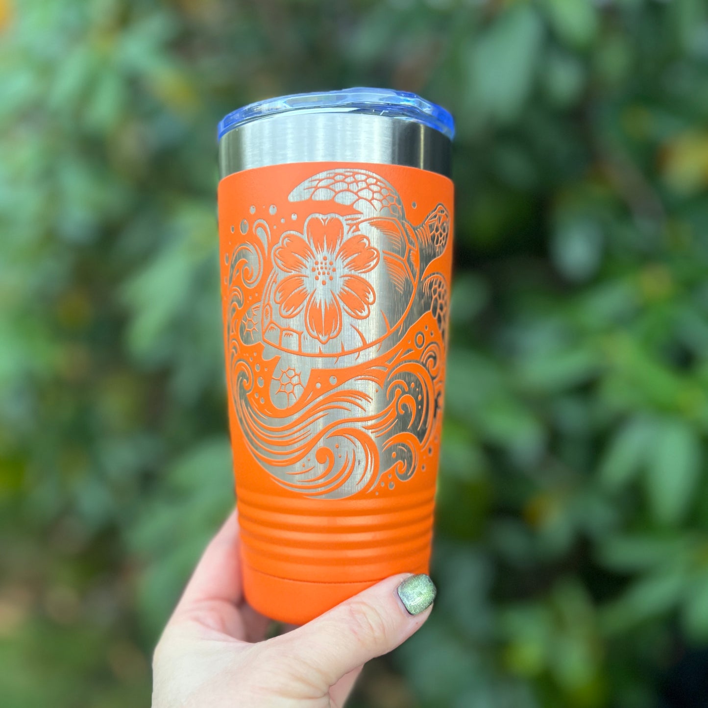 Sea Turtle Travel Coffee Tumbler