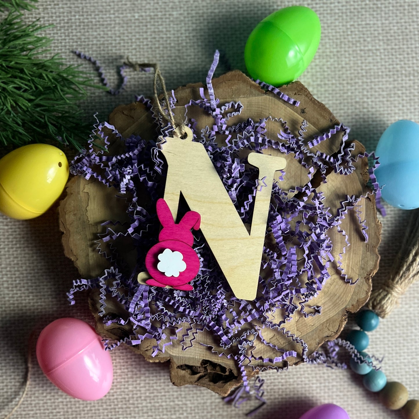 Initial Bunny Tag