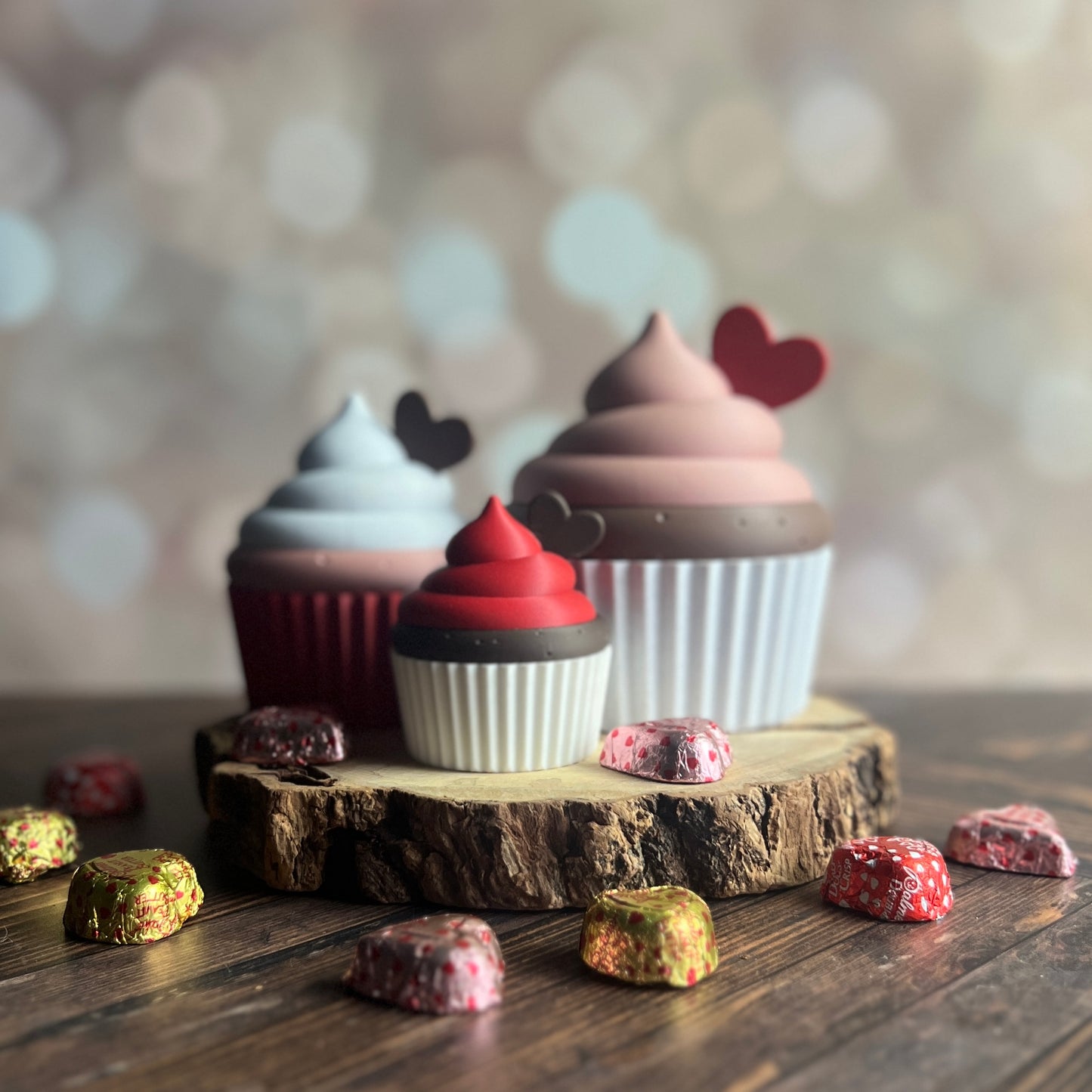 Cupcake Gift Boxes 3D printed