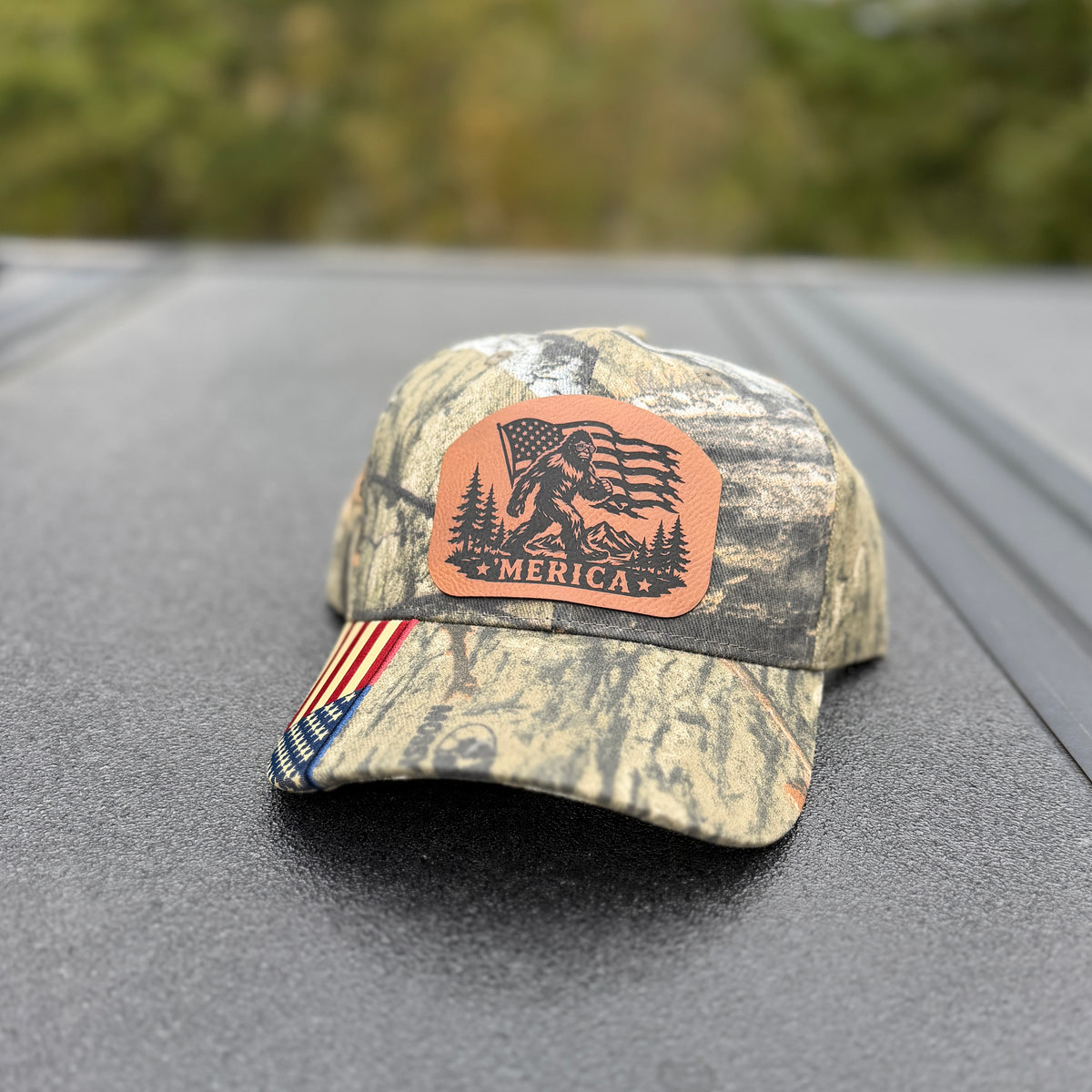 ‘Merica Bigfoot Camo American Flag