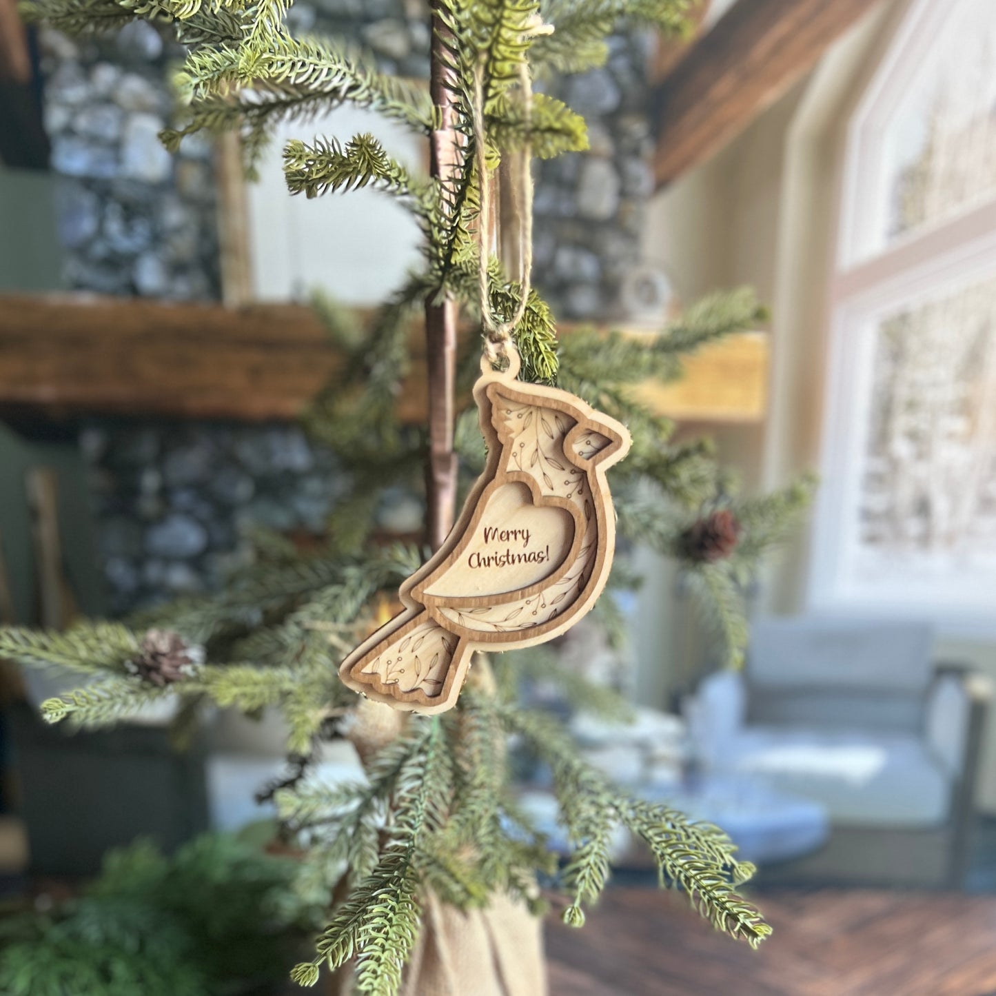 Cardinal Christmas Ornament