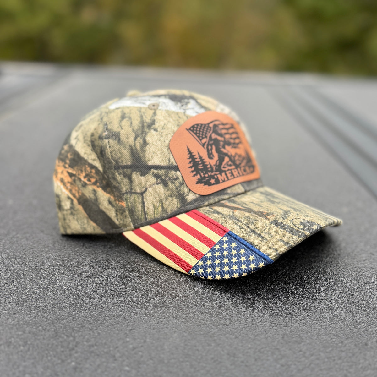‘Merica Bigfoot Camo American Flag