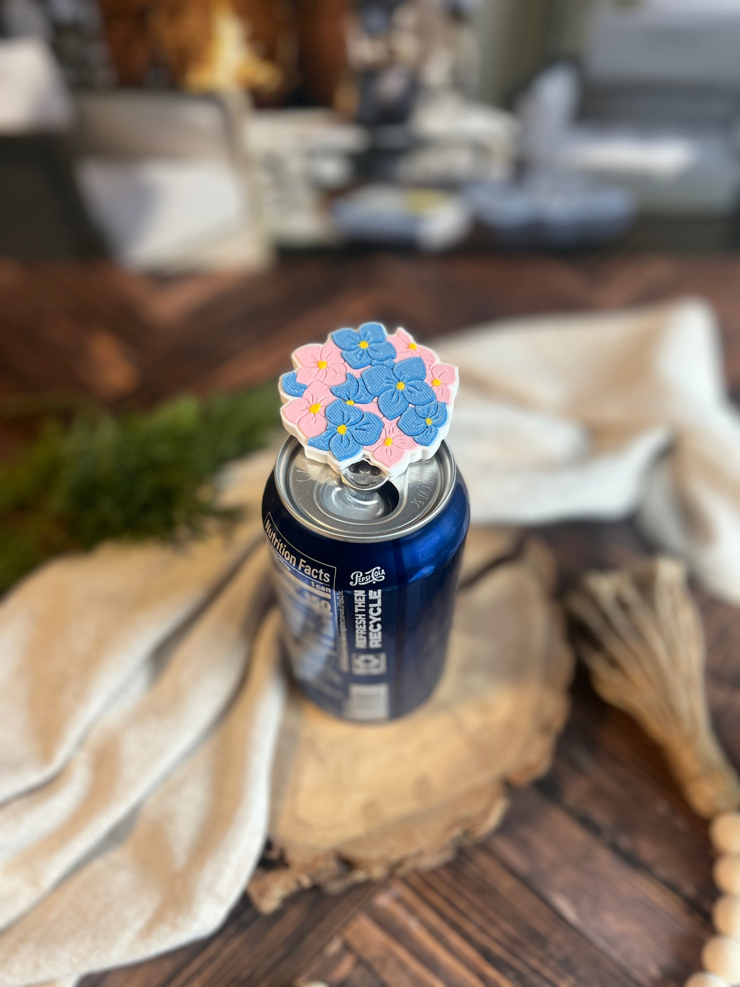 Hydrangea Soda Can Opener