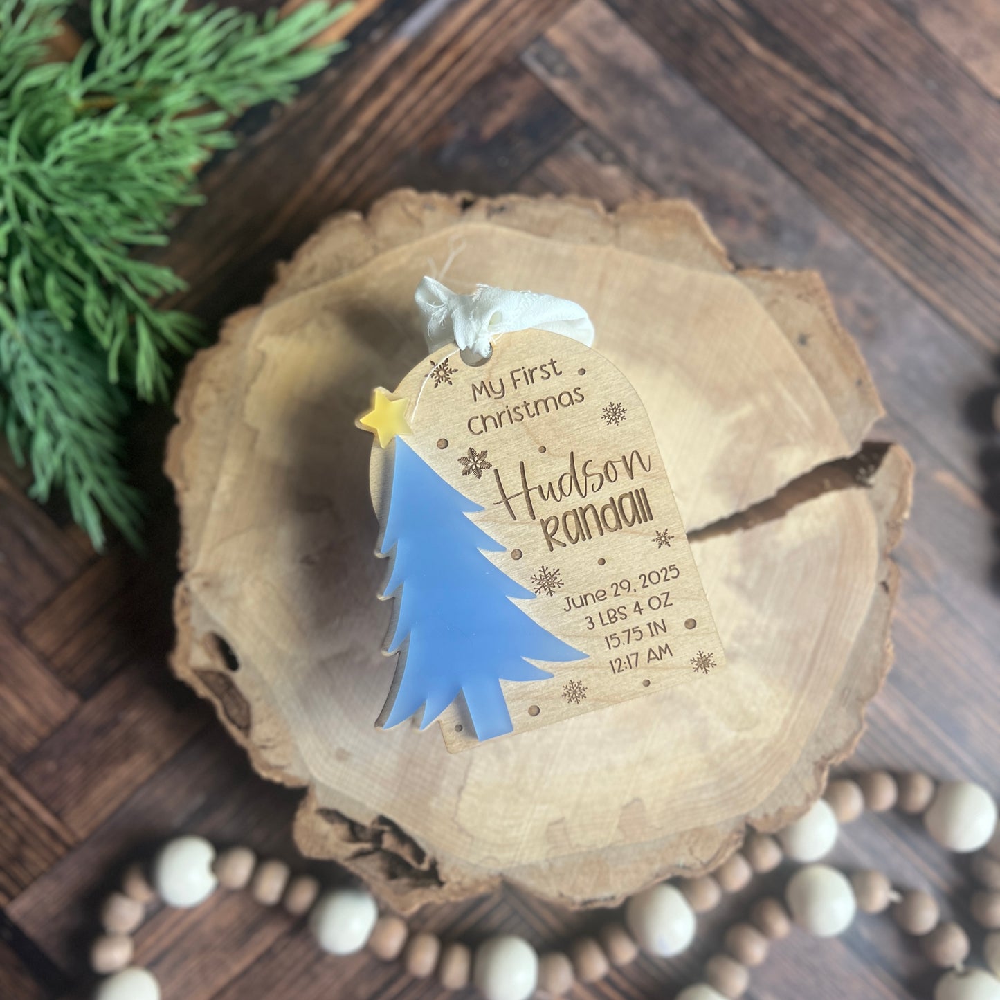 Birth Announcement Ornament