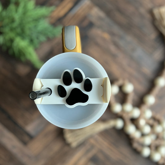 Paw Print Tumbler Topper