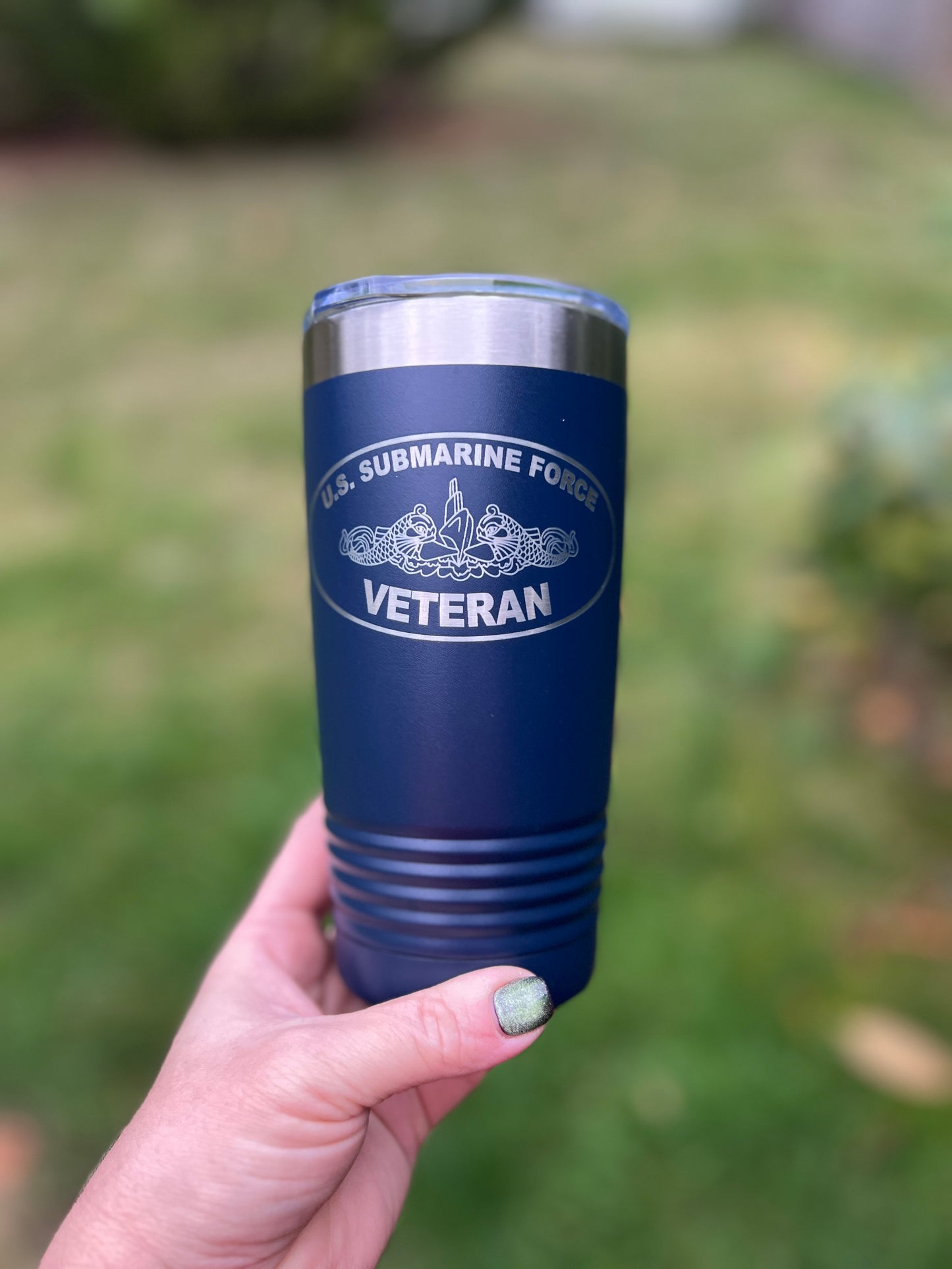 U.S. Submarine Force Veteran Travel Coffee Tumbler