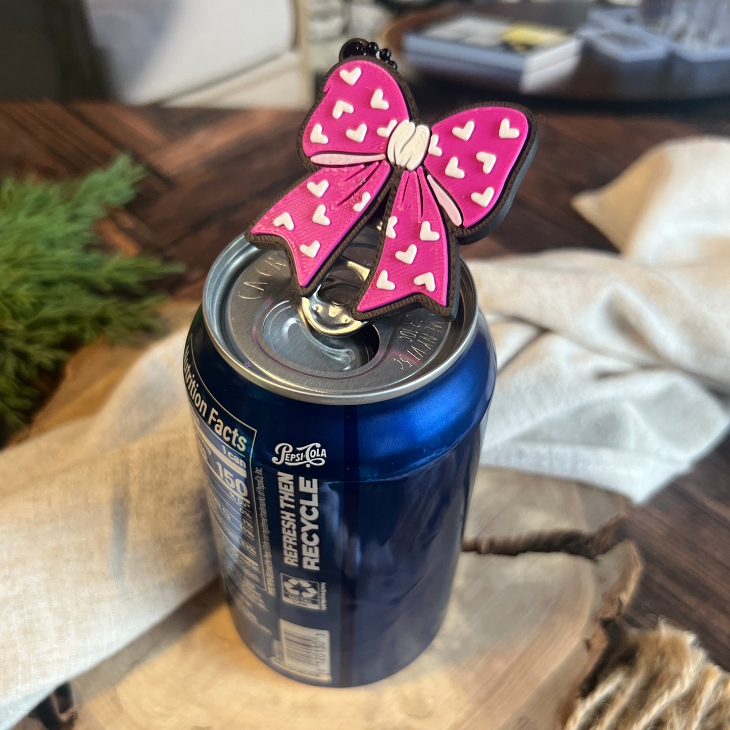 Heart Bow Soda Can Opener