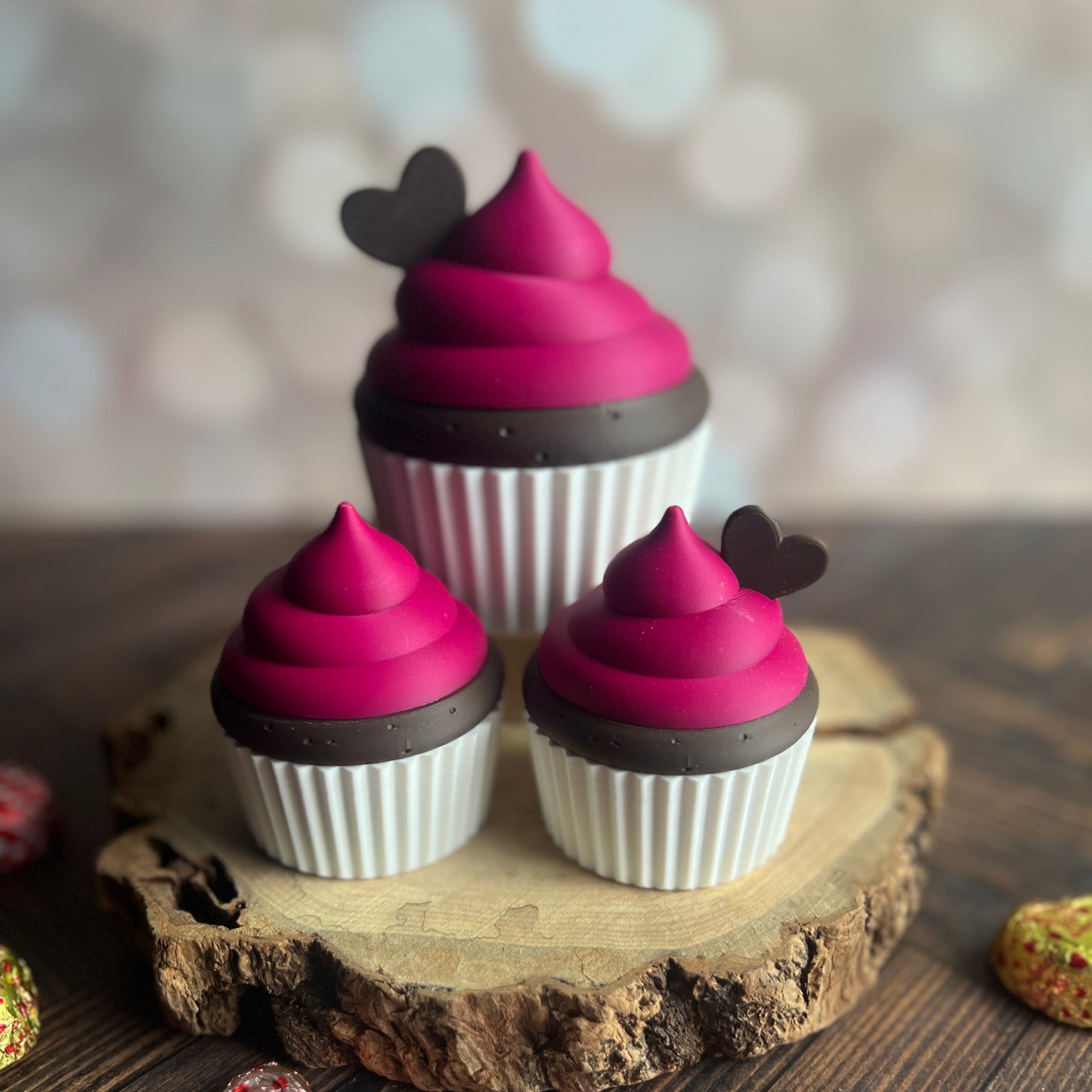 Cupcake Gift Boxes 3D printed