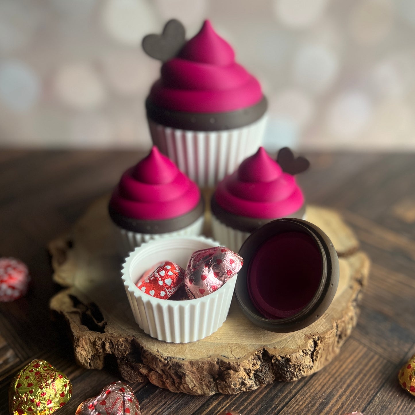 Cupcake Gift Boxes 3D printed