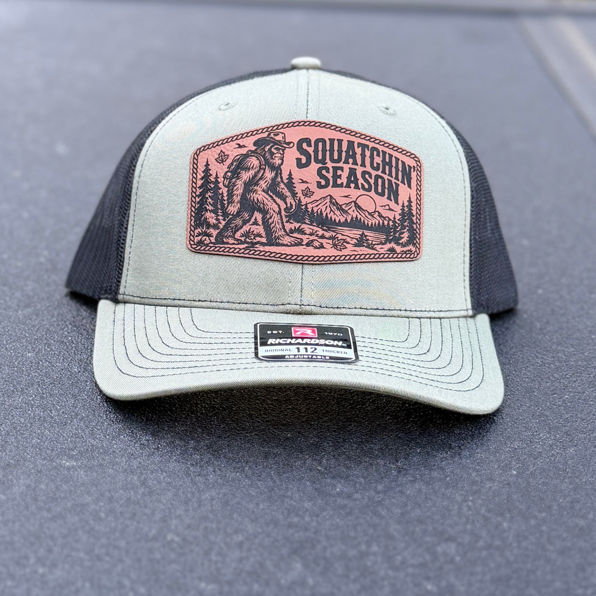 Squatchin' Season Richardson 112 Trucker Hat