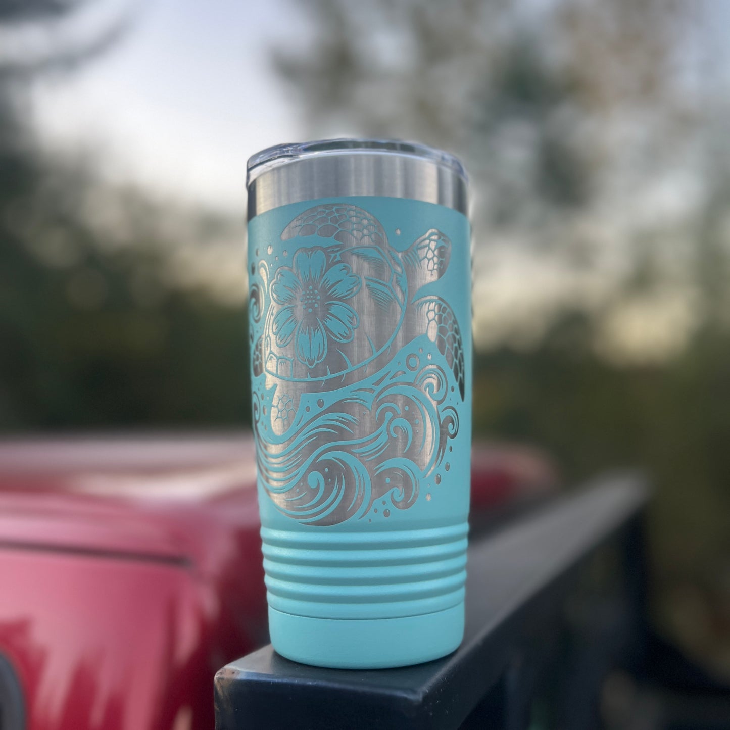 Sea Turtle Travel Coffee Tumbler