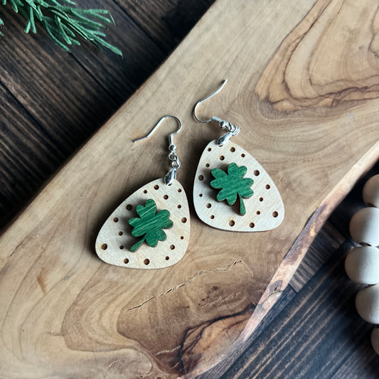 St. Patrick Clover Earrings