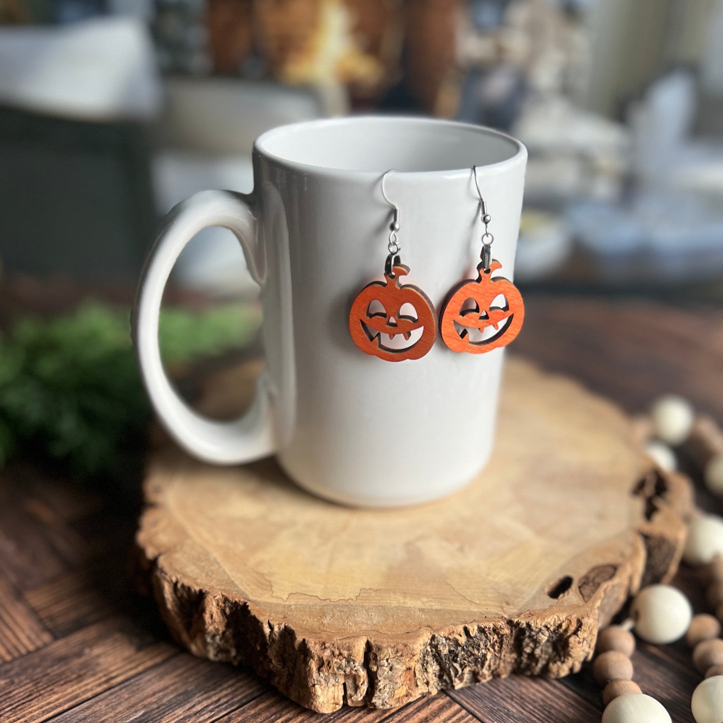 Jack-o'-lantern Earrings