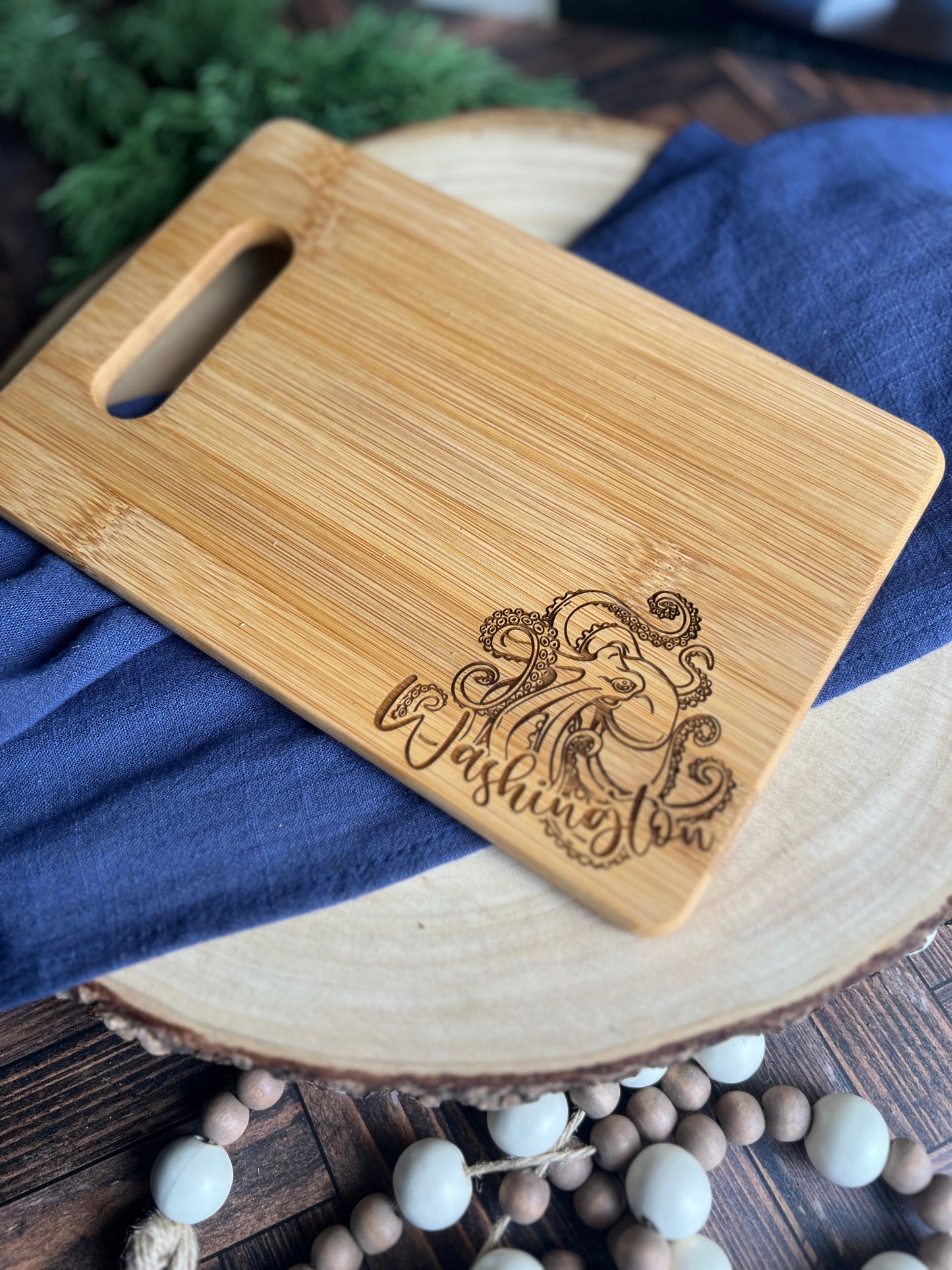 Kraken Washington Small Cutting Board