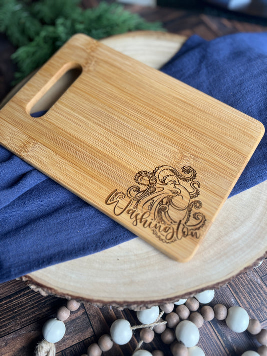 Kraken Washington Small Cutting Board