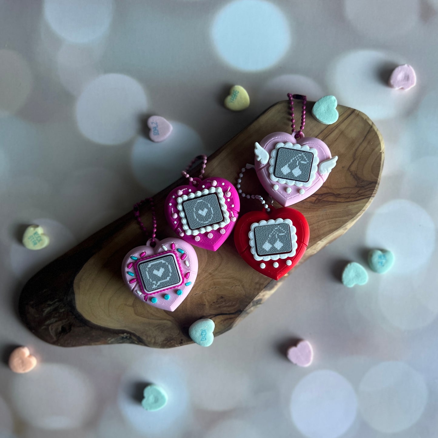 Red V-Pet Keyboard Clicker Fidget