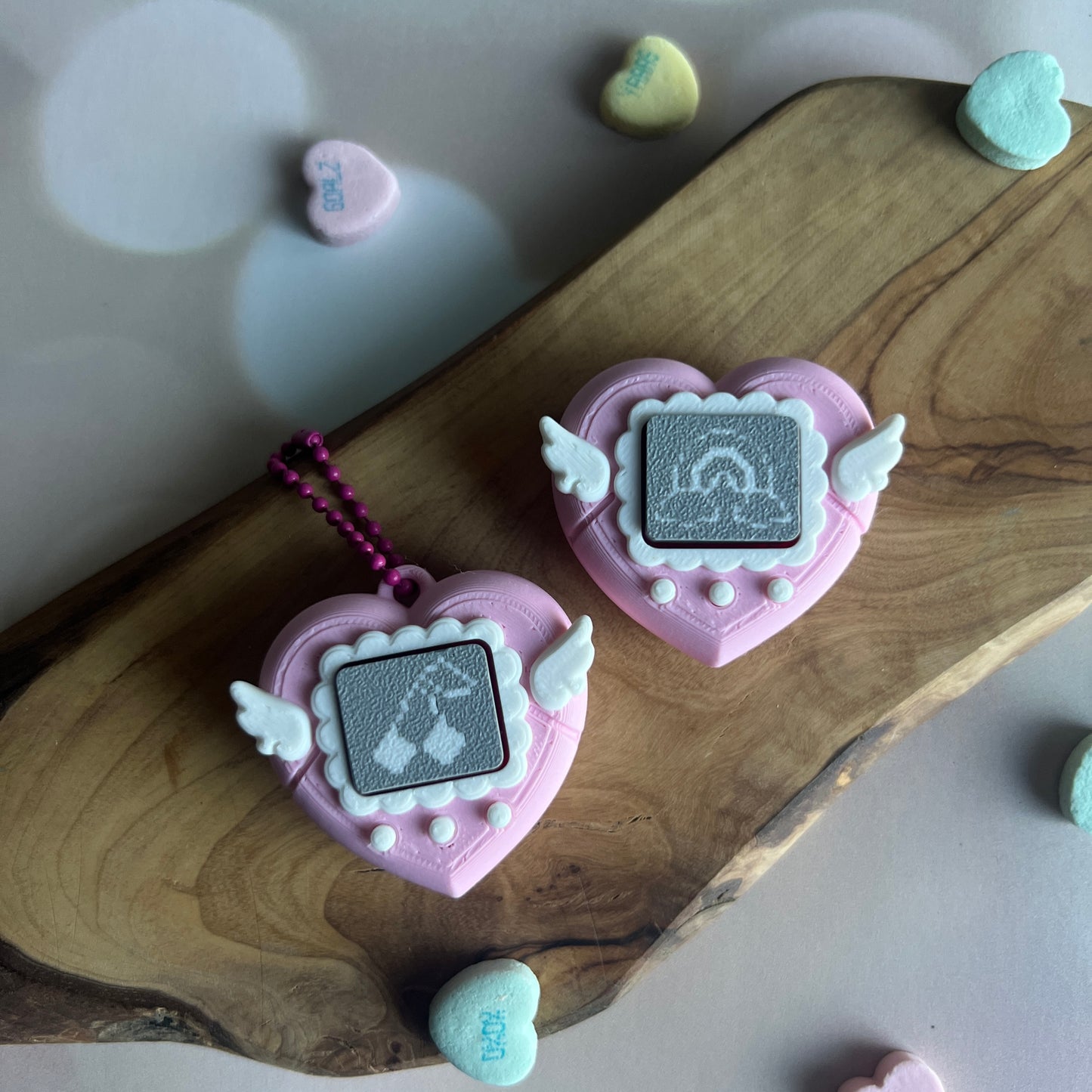 Pink with Wings V-Pet Keyboard Clicker Fidget