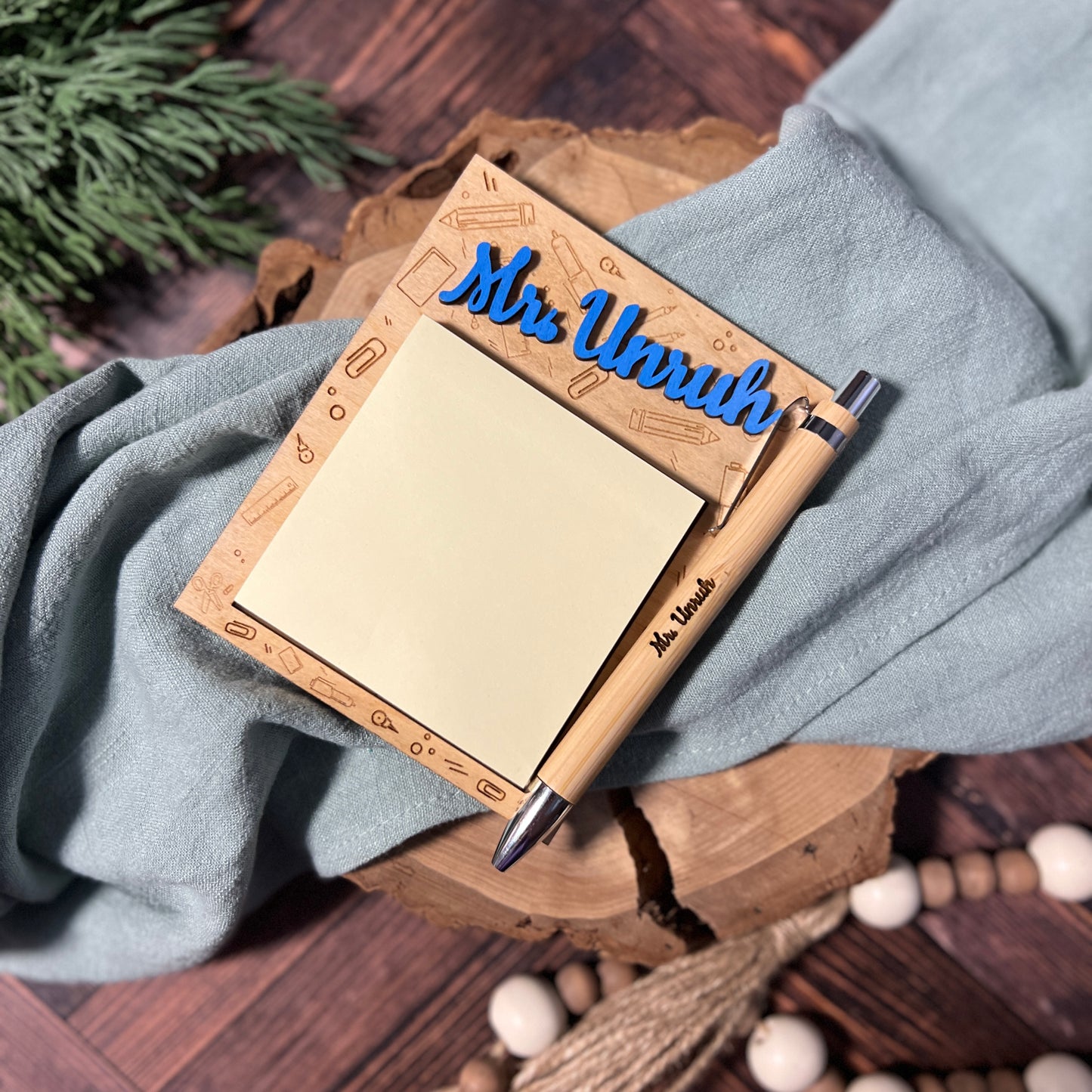 Teacher Sticky Note and Pen Gift Set