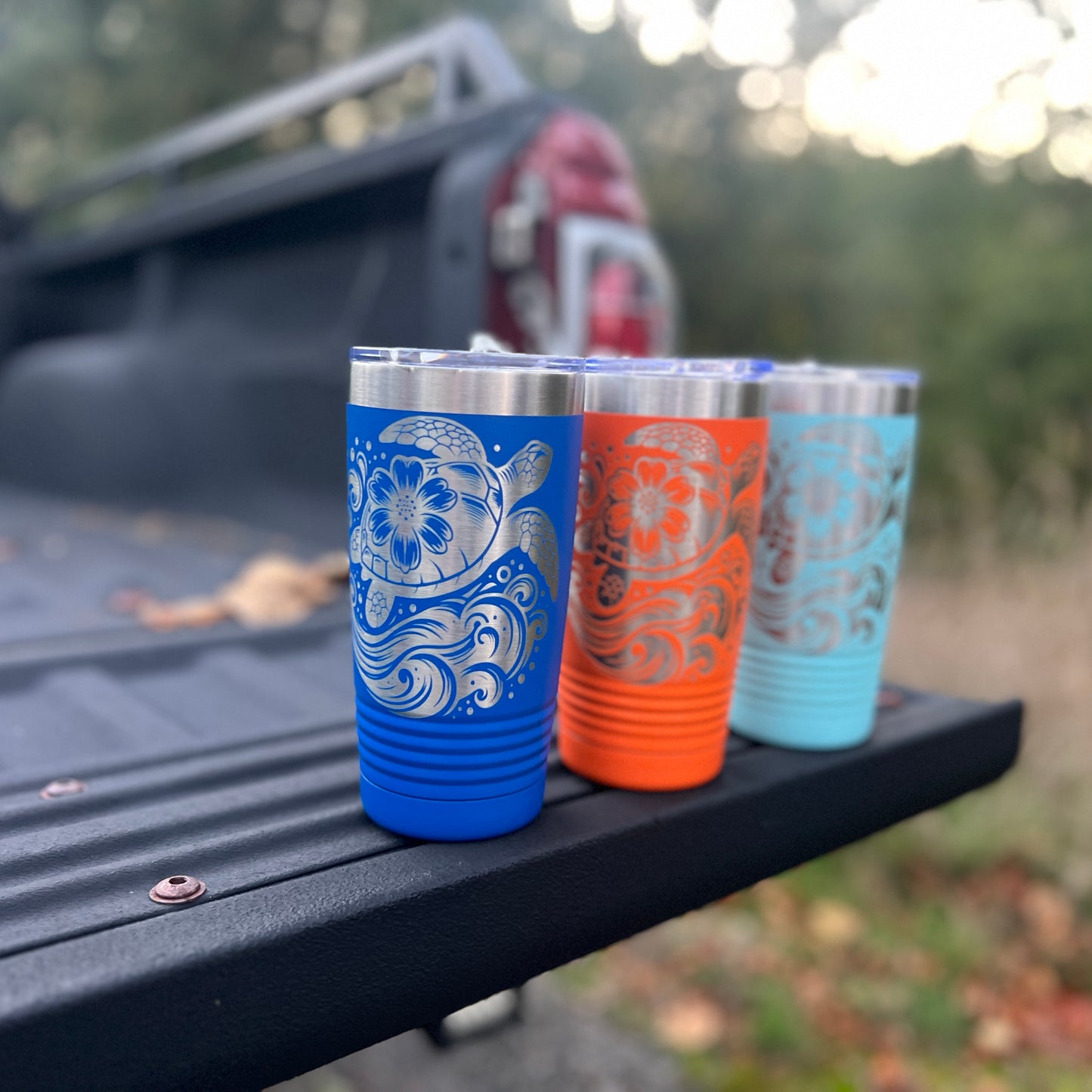 Sea Turtle Travel Coffee Tumbler