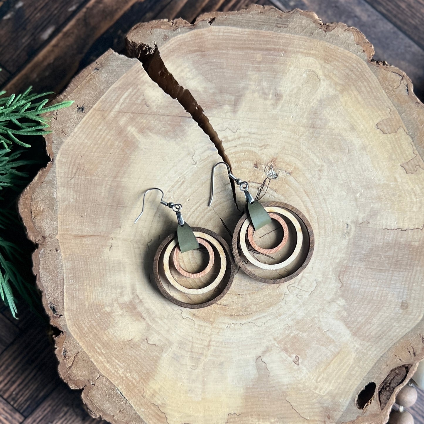 Nested Circle Earrings