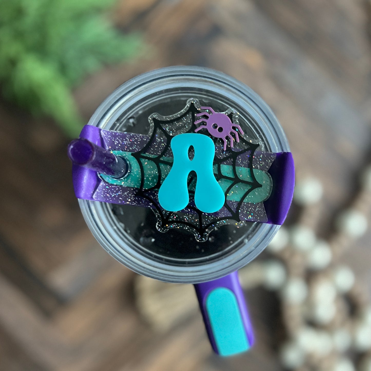 Spider Web Tumbler Topper