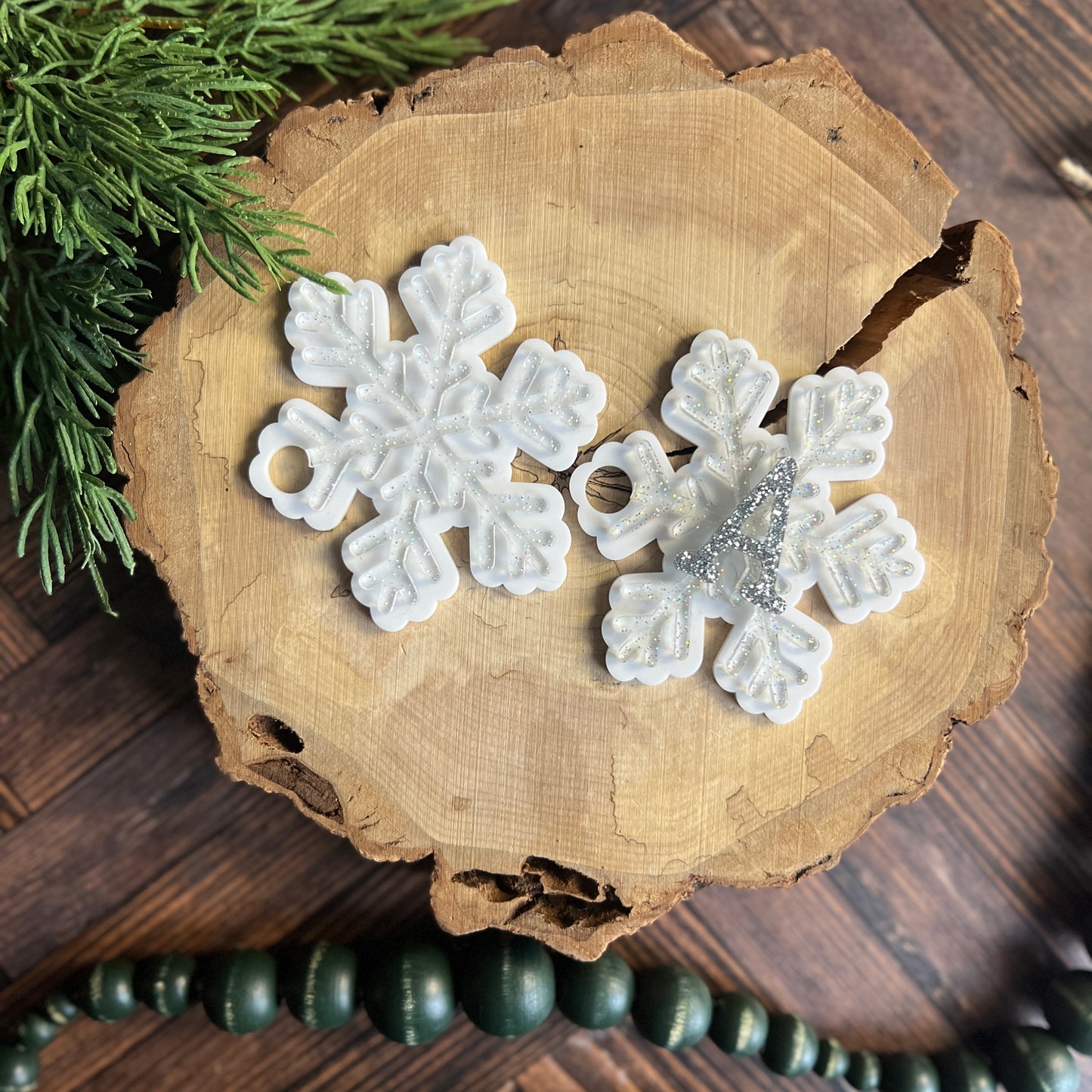 Snowflake Tumbler Topper