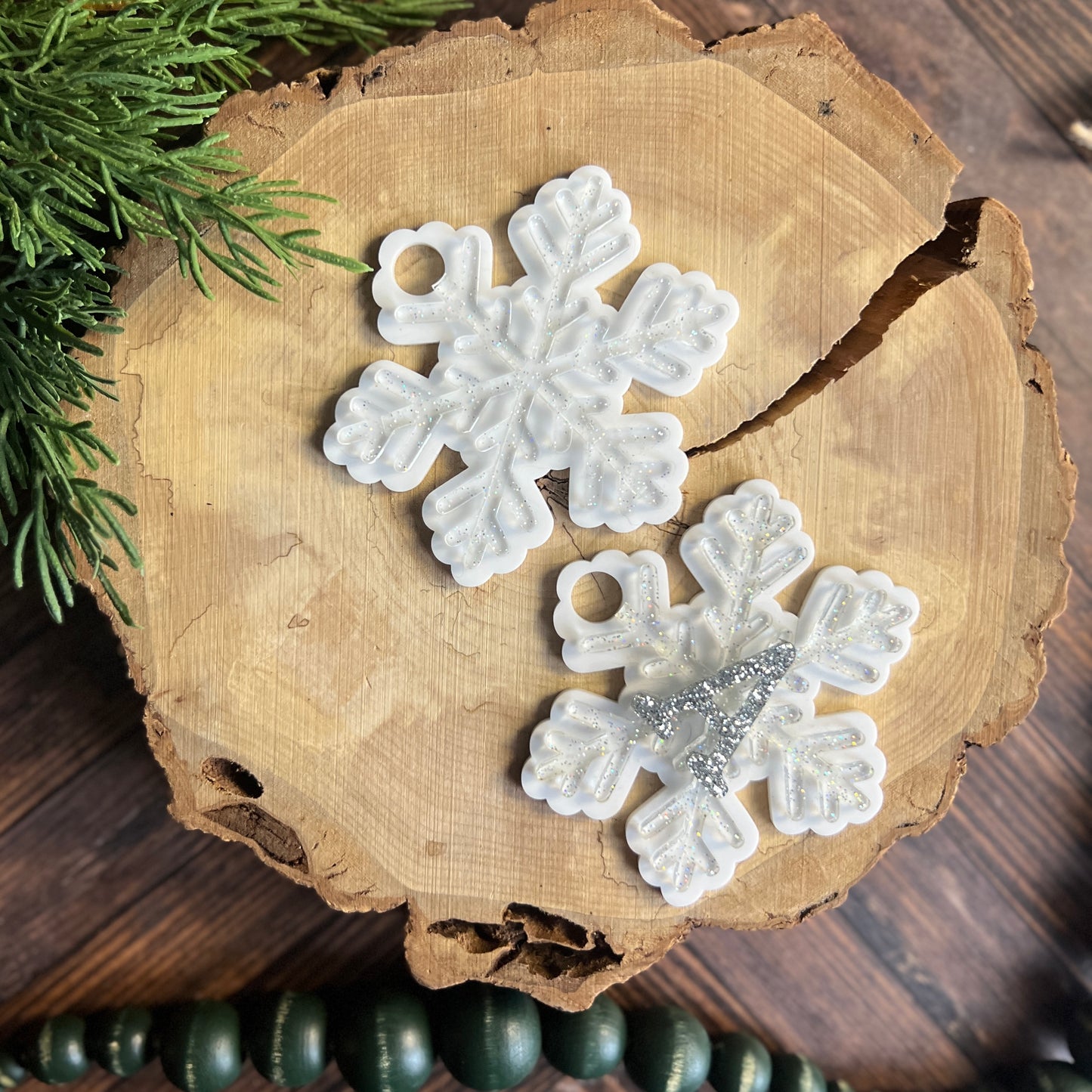 Snowflake Tumbler Topper