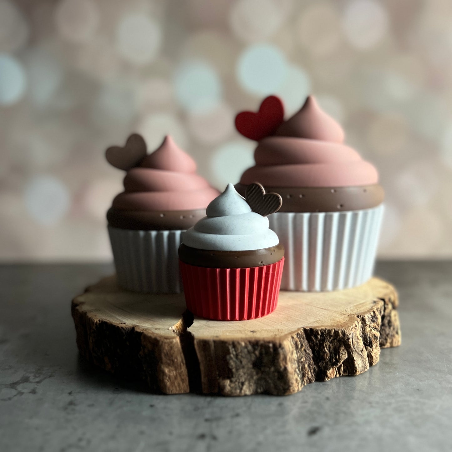 Cupcake Gift Boxes 3D printed