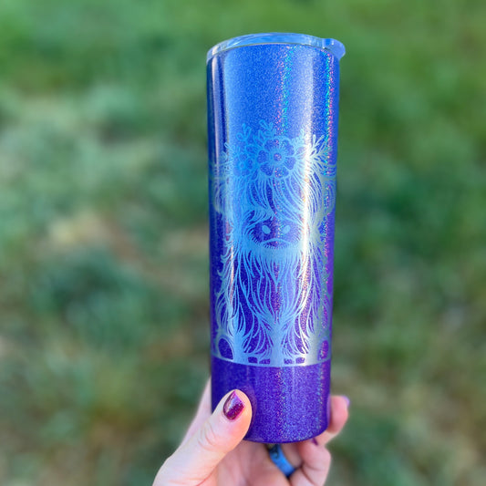 Highland Cow 20 oz Tumbler