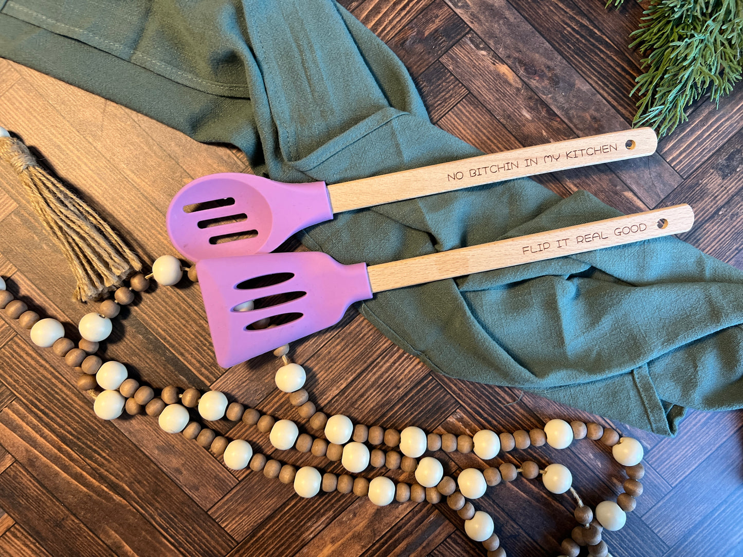 Silcone Spoon and Spatula Set