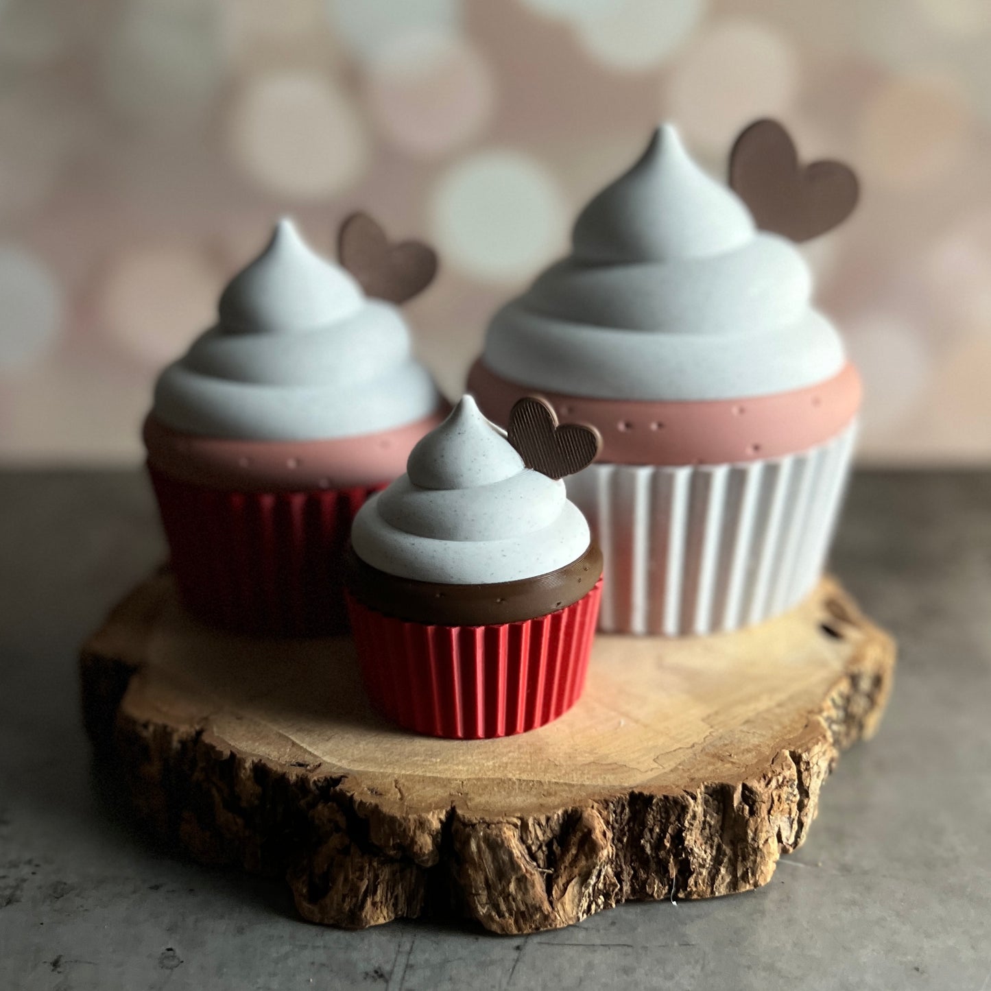 Cupcake Gift Boxes 3D printed