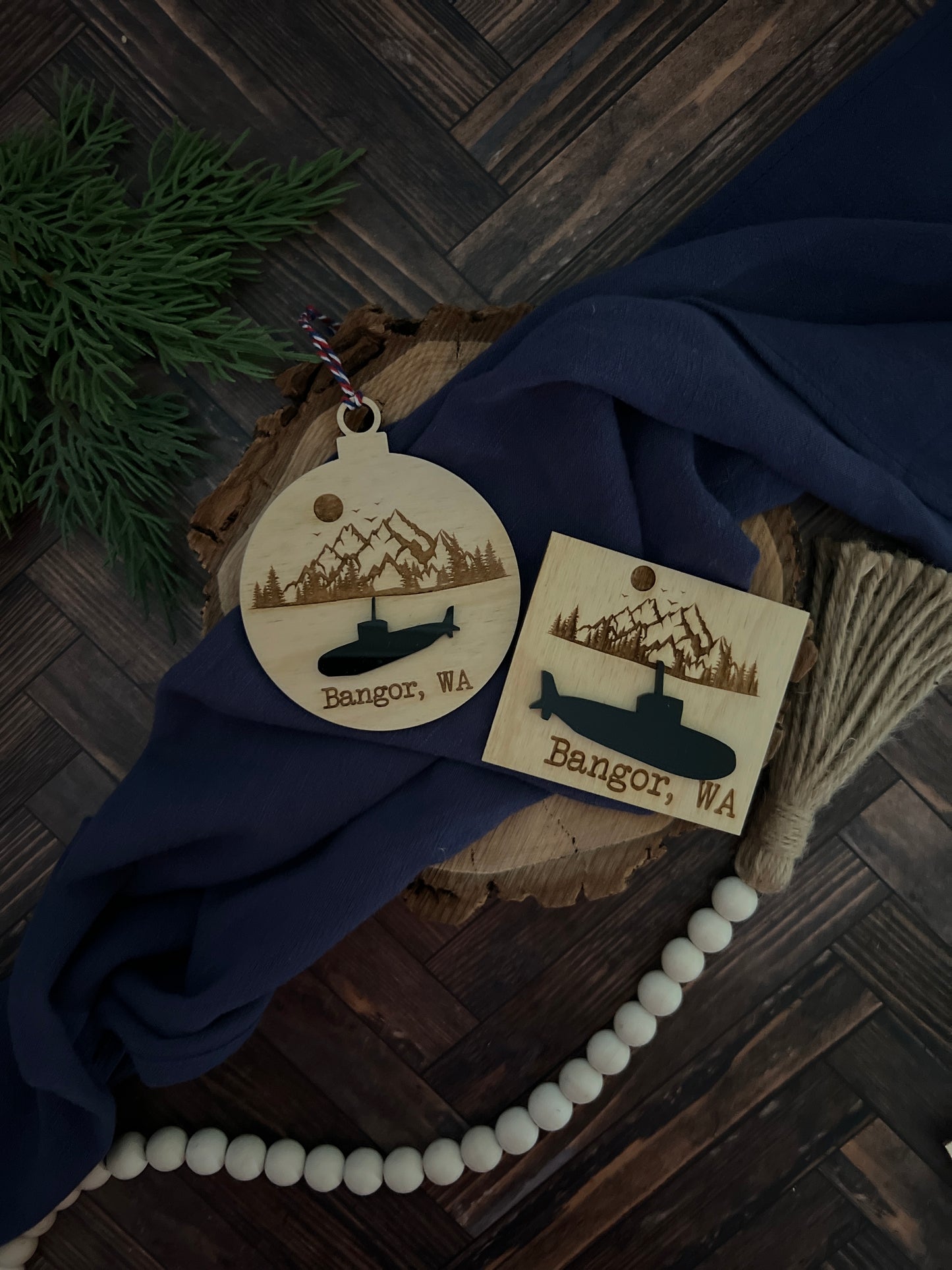 US Navy Submarine Ornament and Magnet