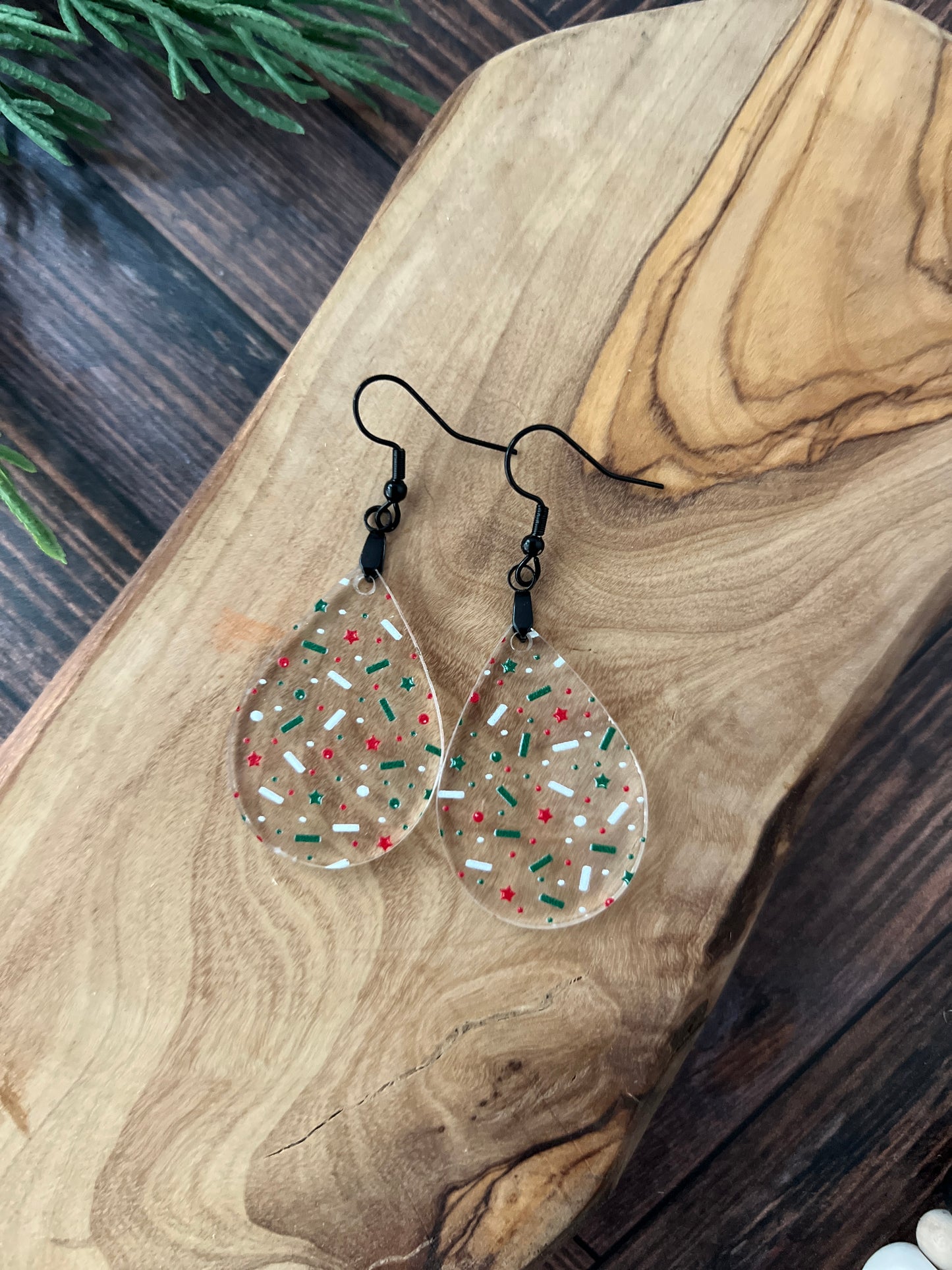 Christmas Sprinkle Earrings