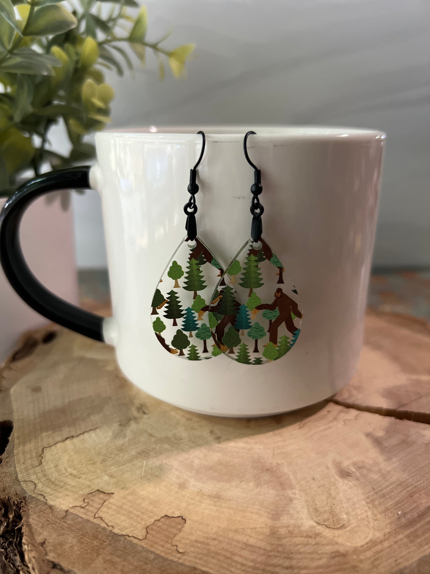 Bigfoot Earrings