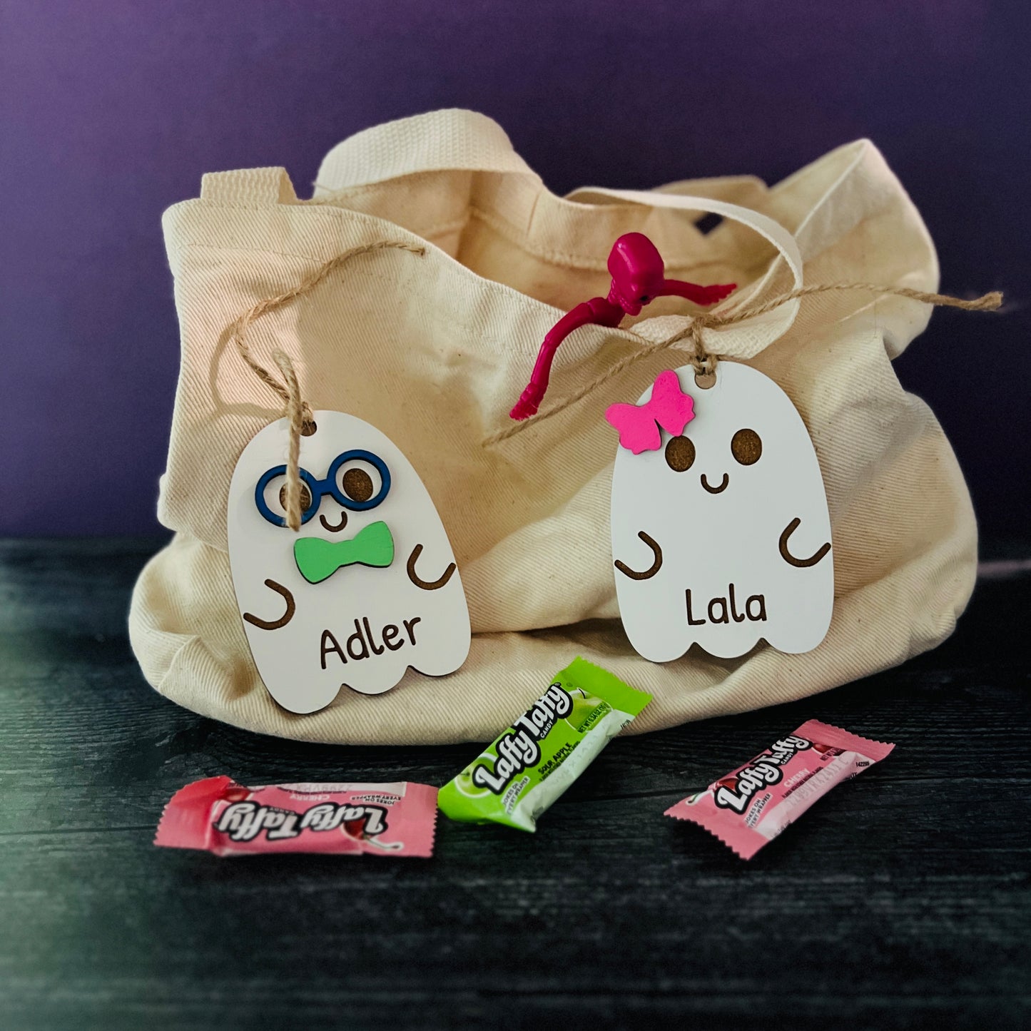 Ghost Treat Bag Tag