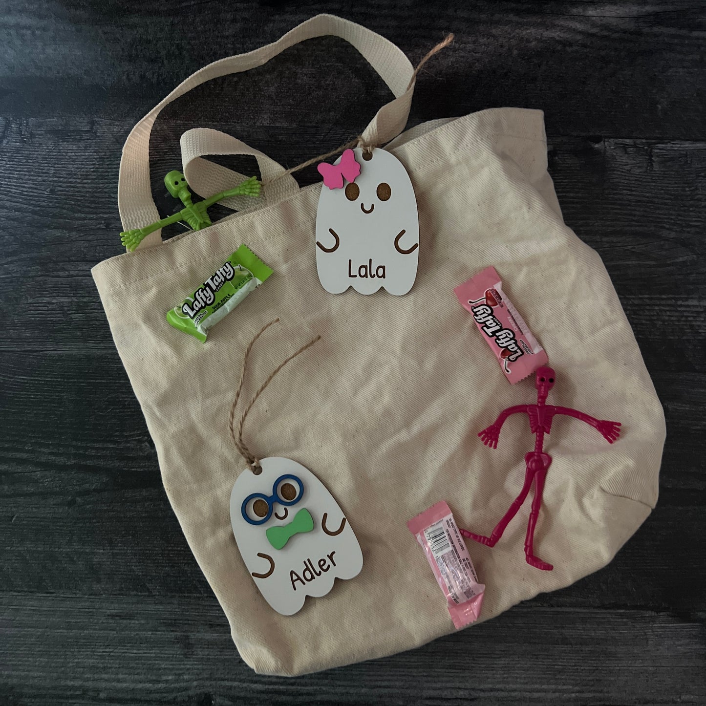 Ghost Treat Bag Tag