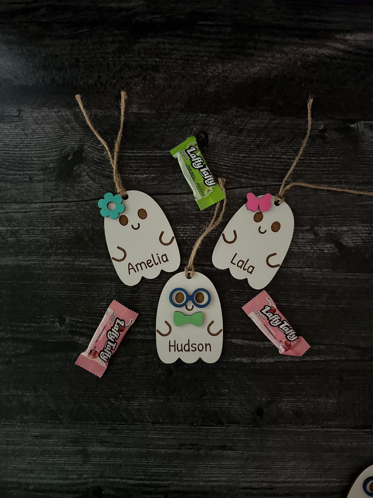 Ghost Treat Bag Tag