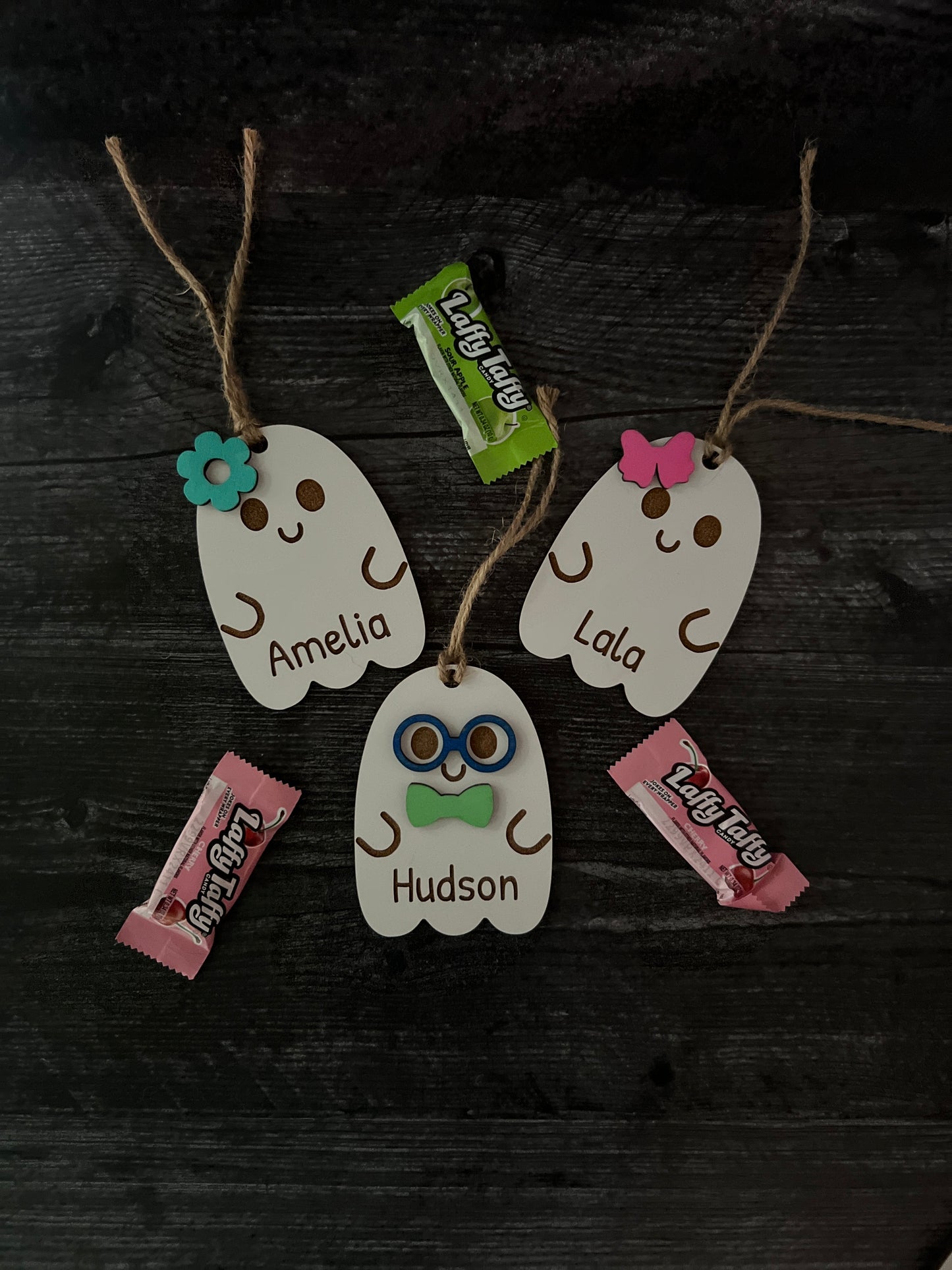 Ghost Treat Bag Tag