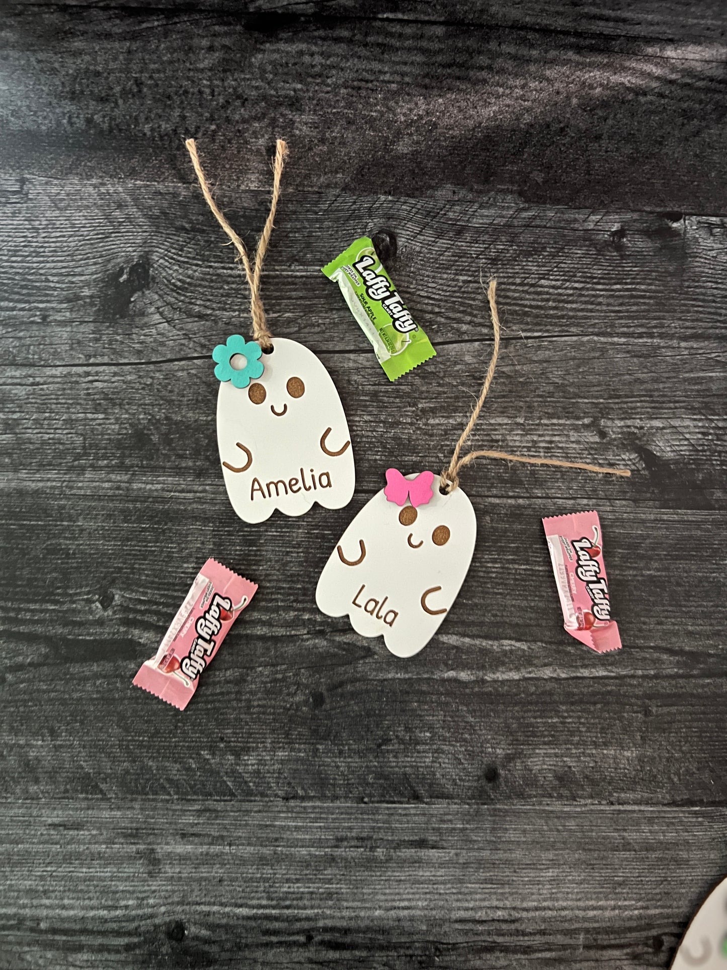 Ghost Treat Bag Tag