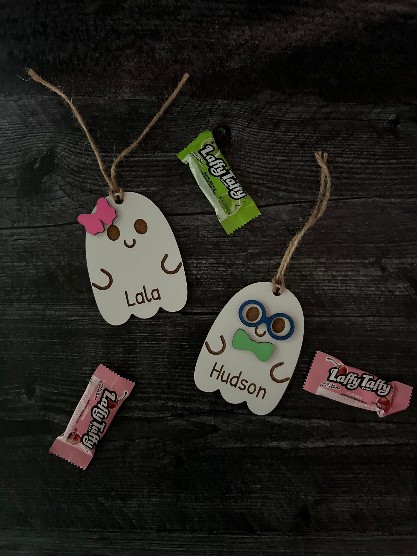 Ghost Treat Bag Tag