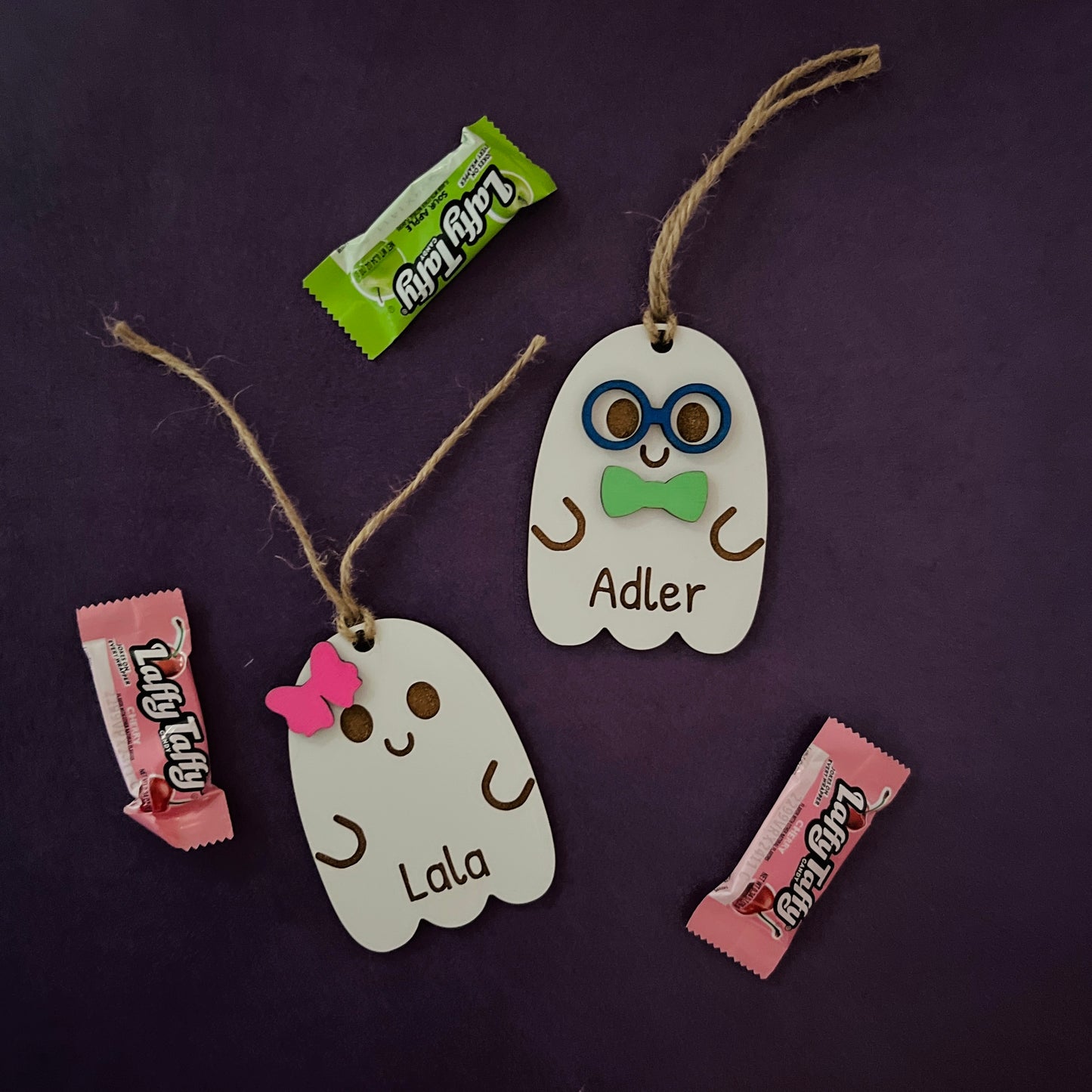 Ghost Treat Bag Tag