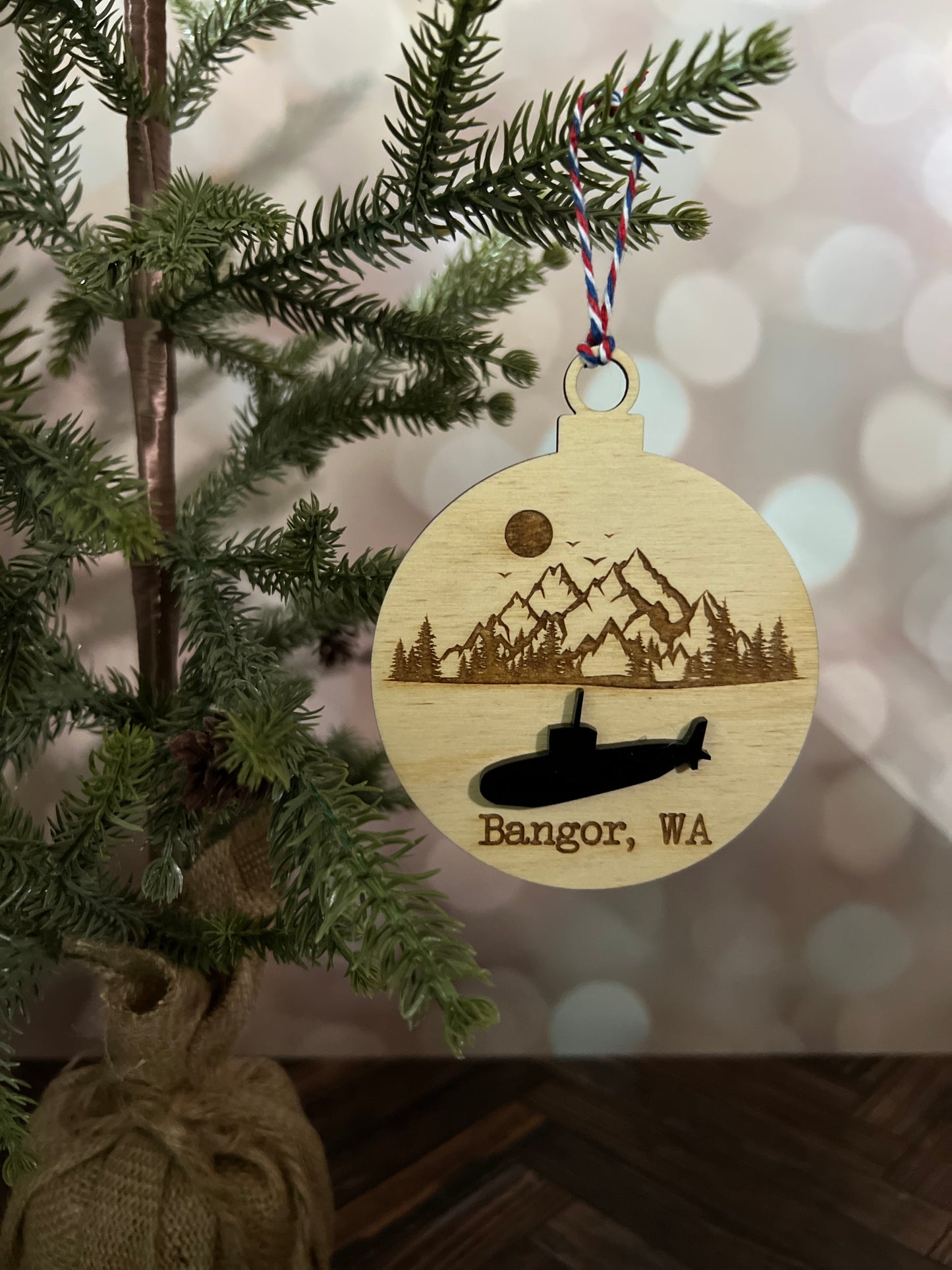 US Navy Submarine Ornament and Magnet