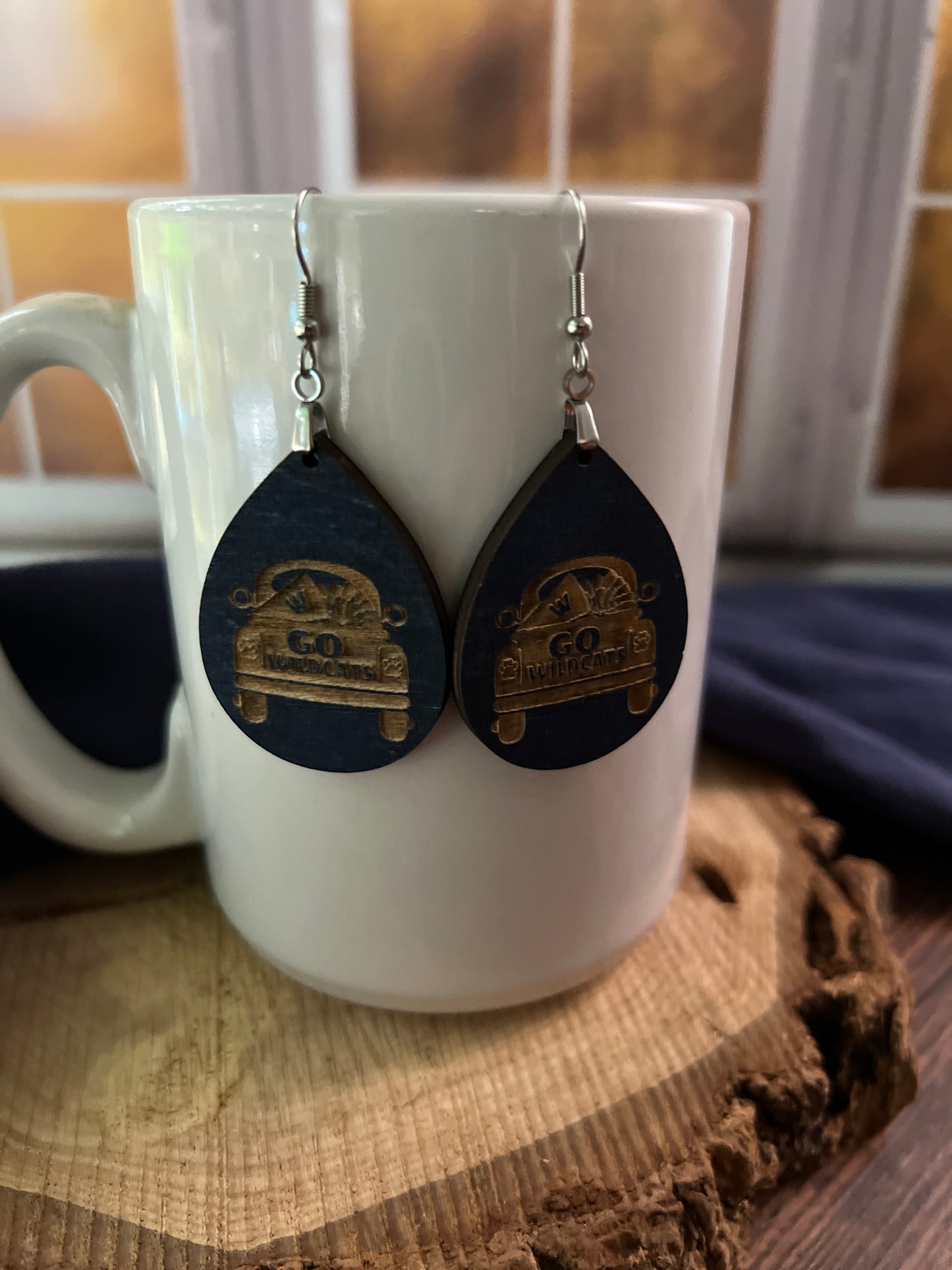 Wildcat Truck Earrings