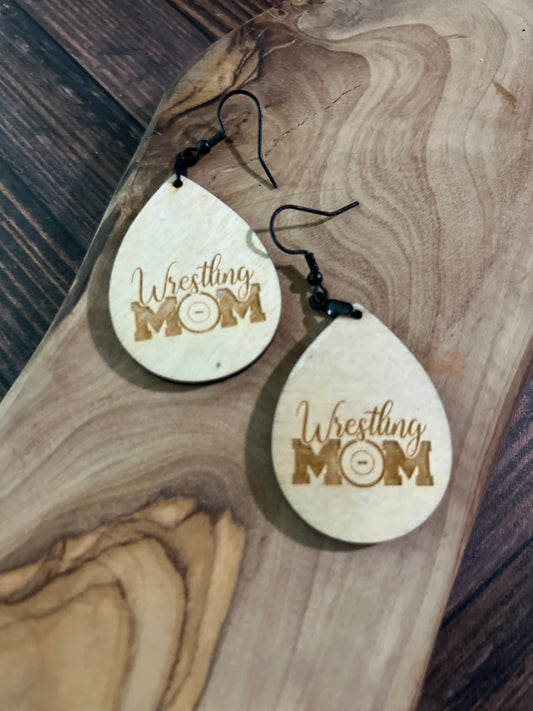 Wrestling Mom Earrings