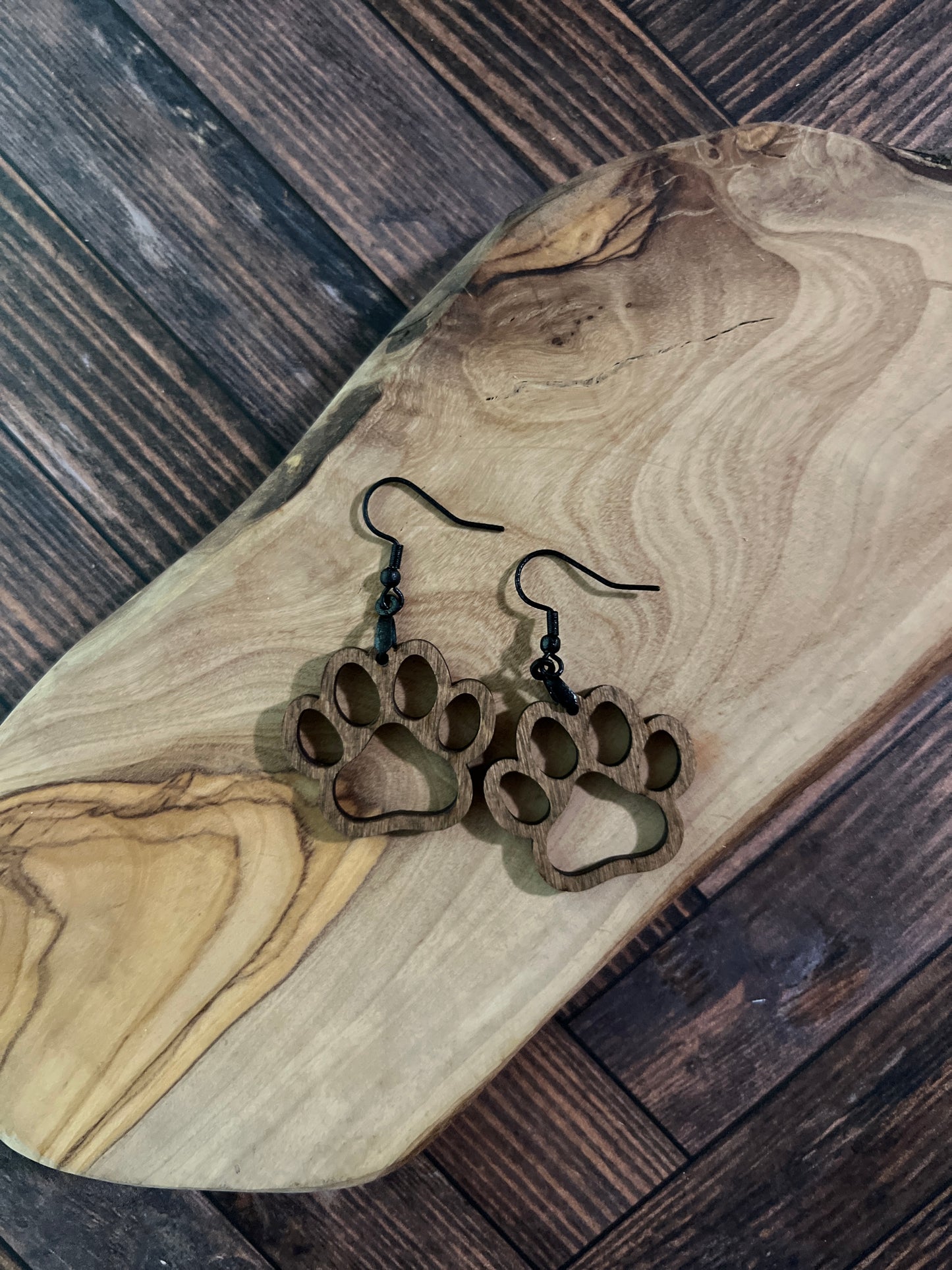 Paw Print Earrings