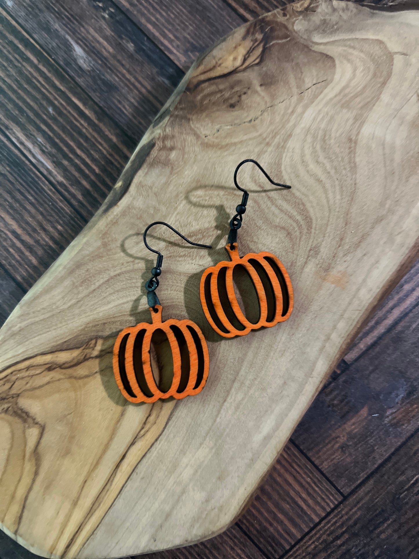 Pumpkin Earrings