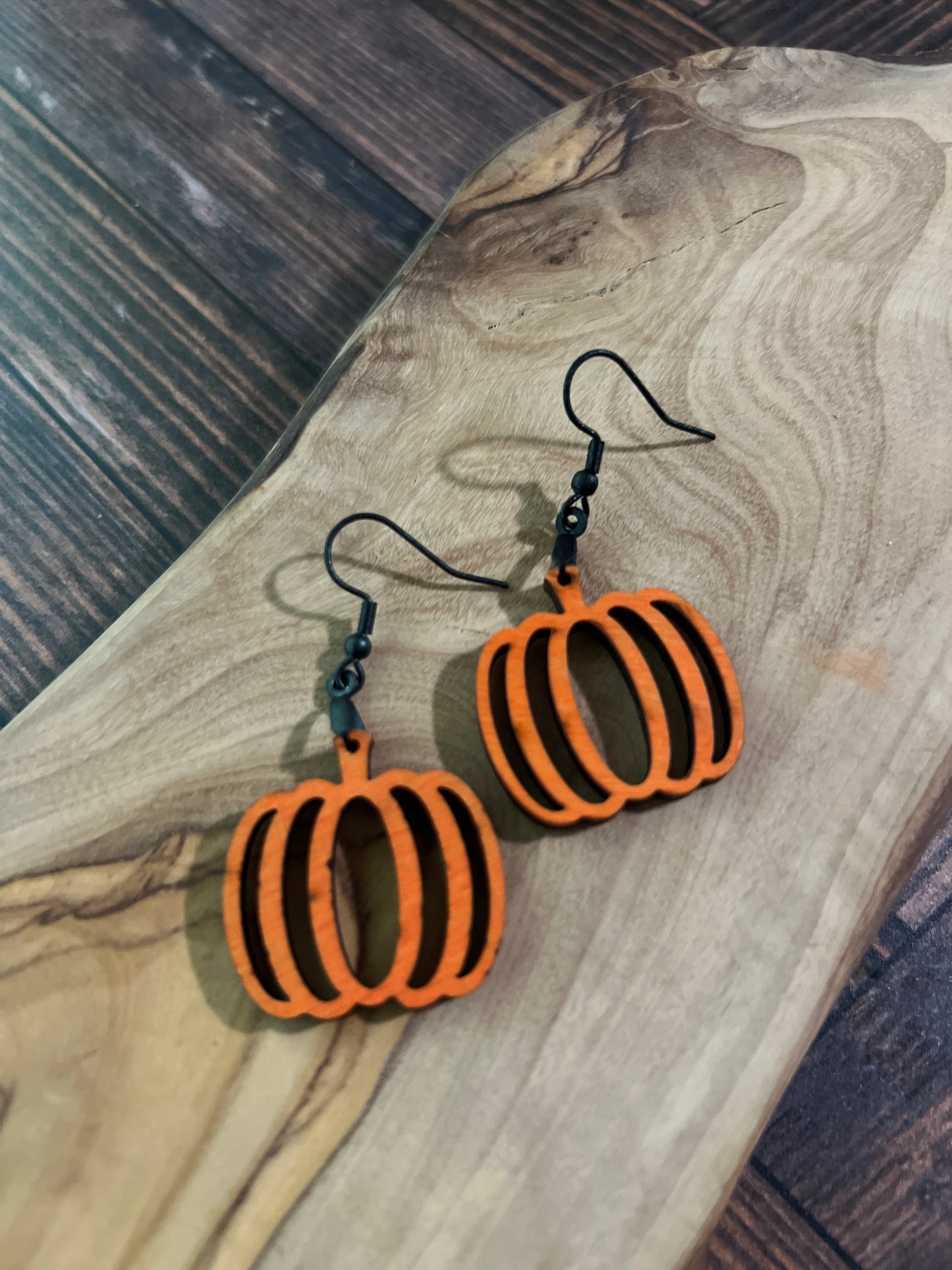 Pumpkin Earrings